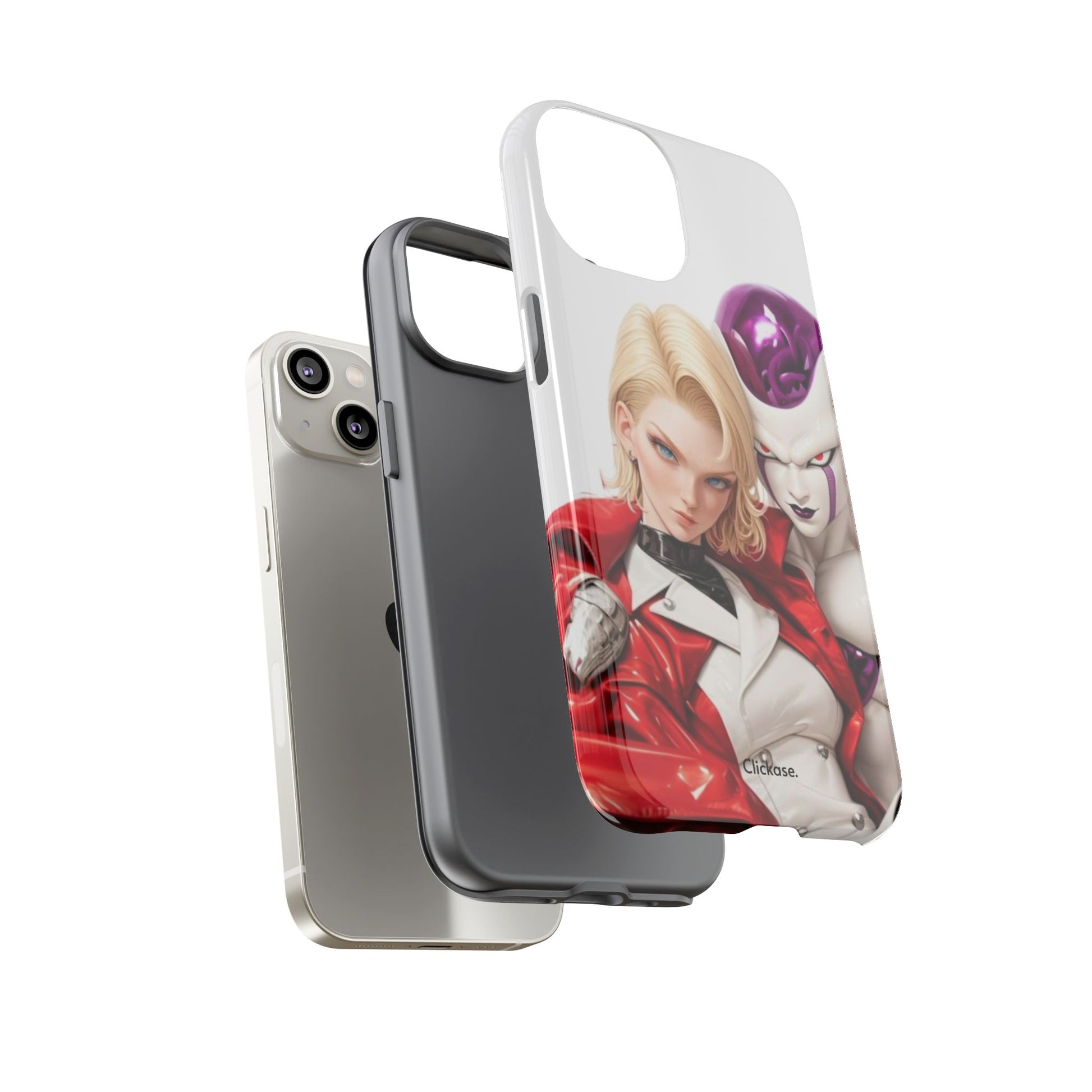 Frieza & Android 18 – Ultimate Power Duo Tough Phone Case by