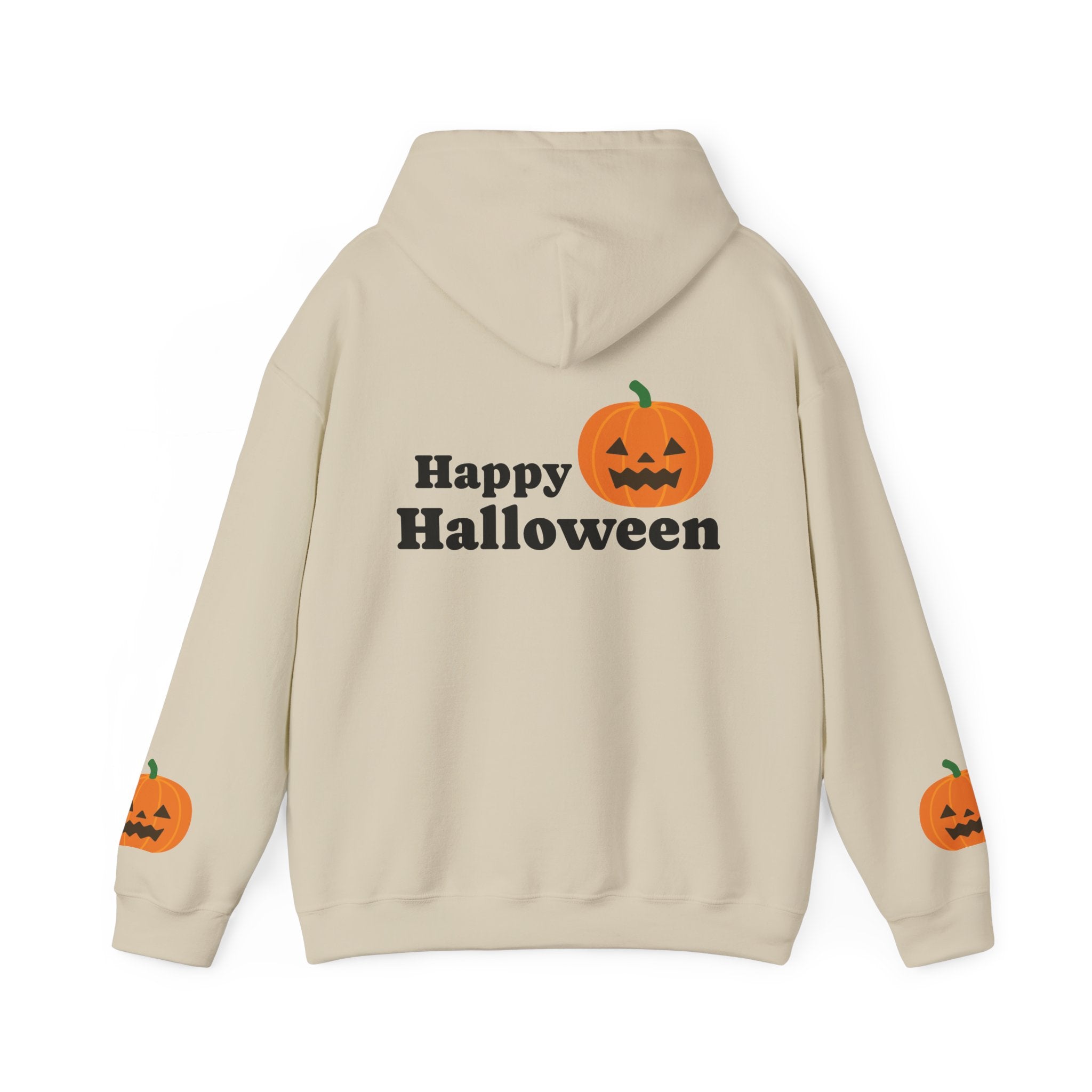 Halloween Pumpkin Hoodie - Unisex Heavy Blend