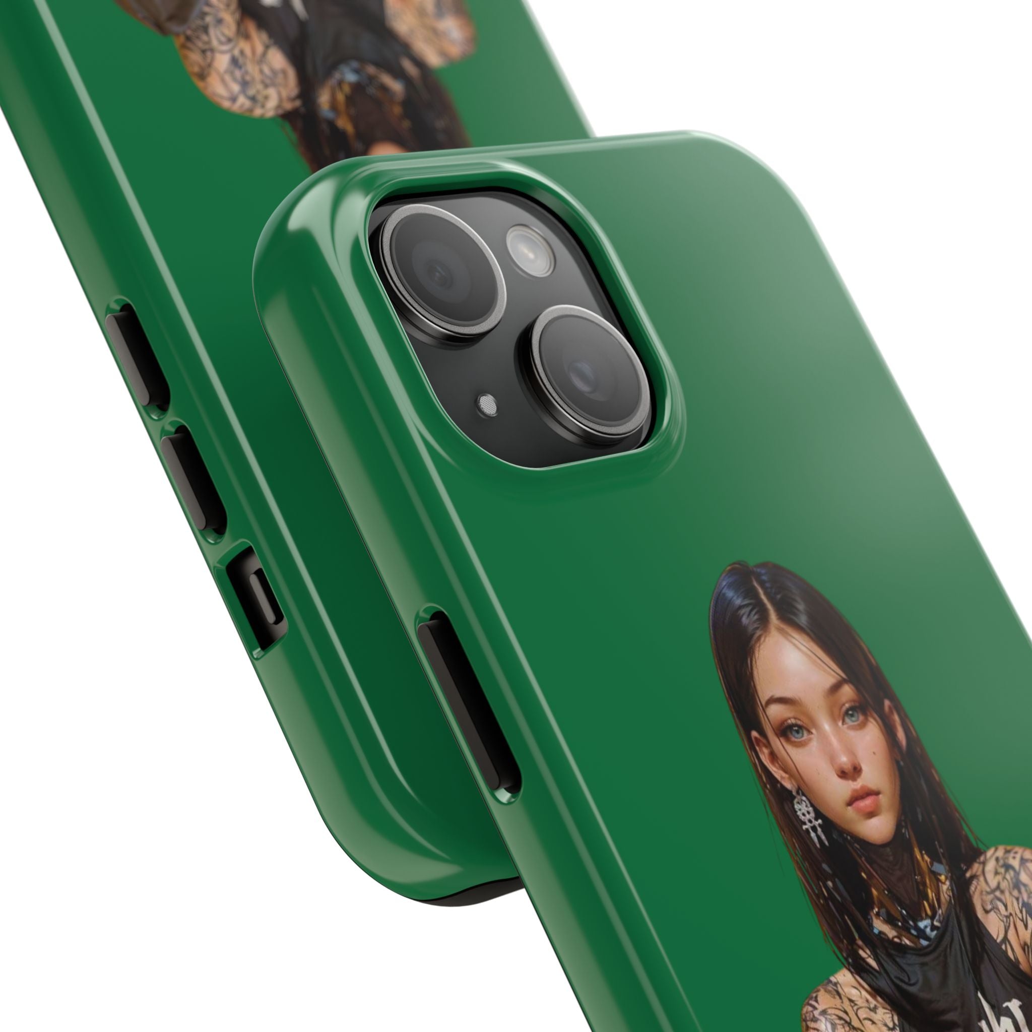 Cyber Tattoo Girl by