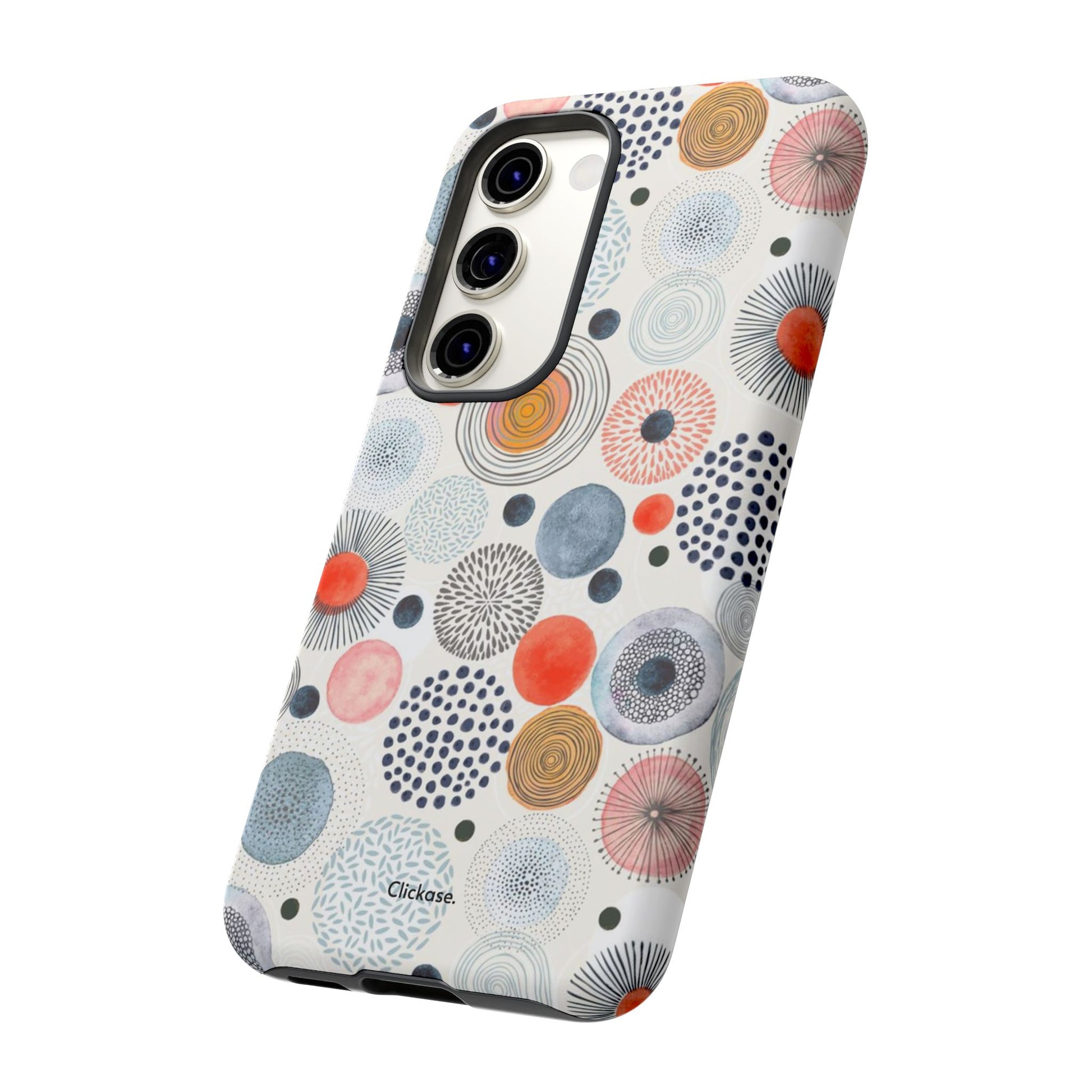 Colorful Abstract Tough Phone Case by