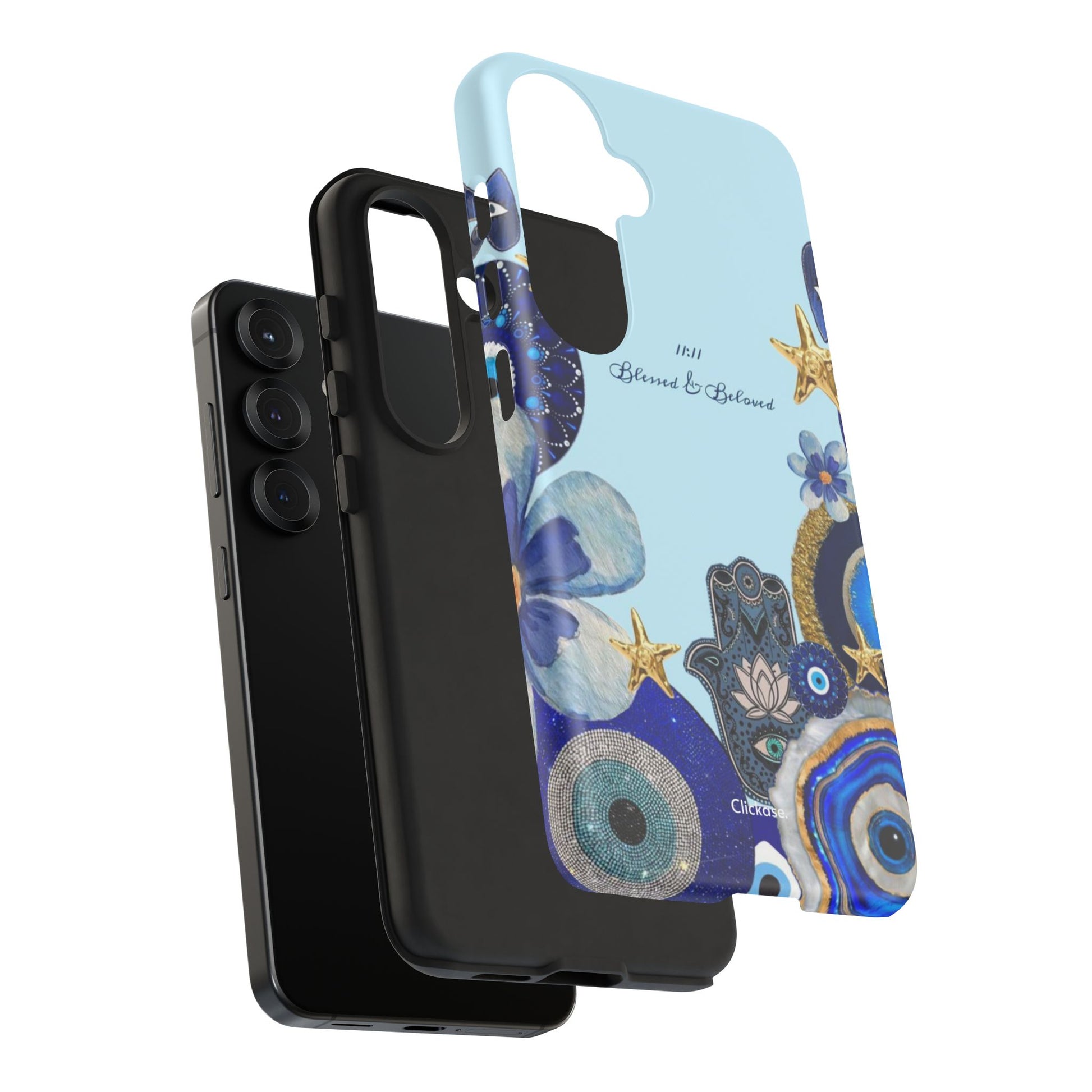 Hamsa Ocean-Inspired Tough Phone Case by