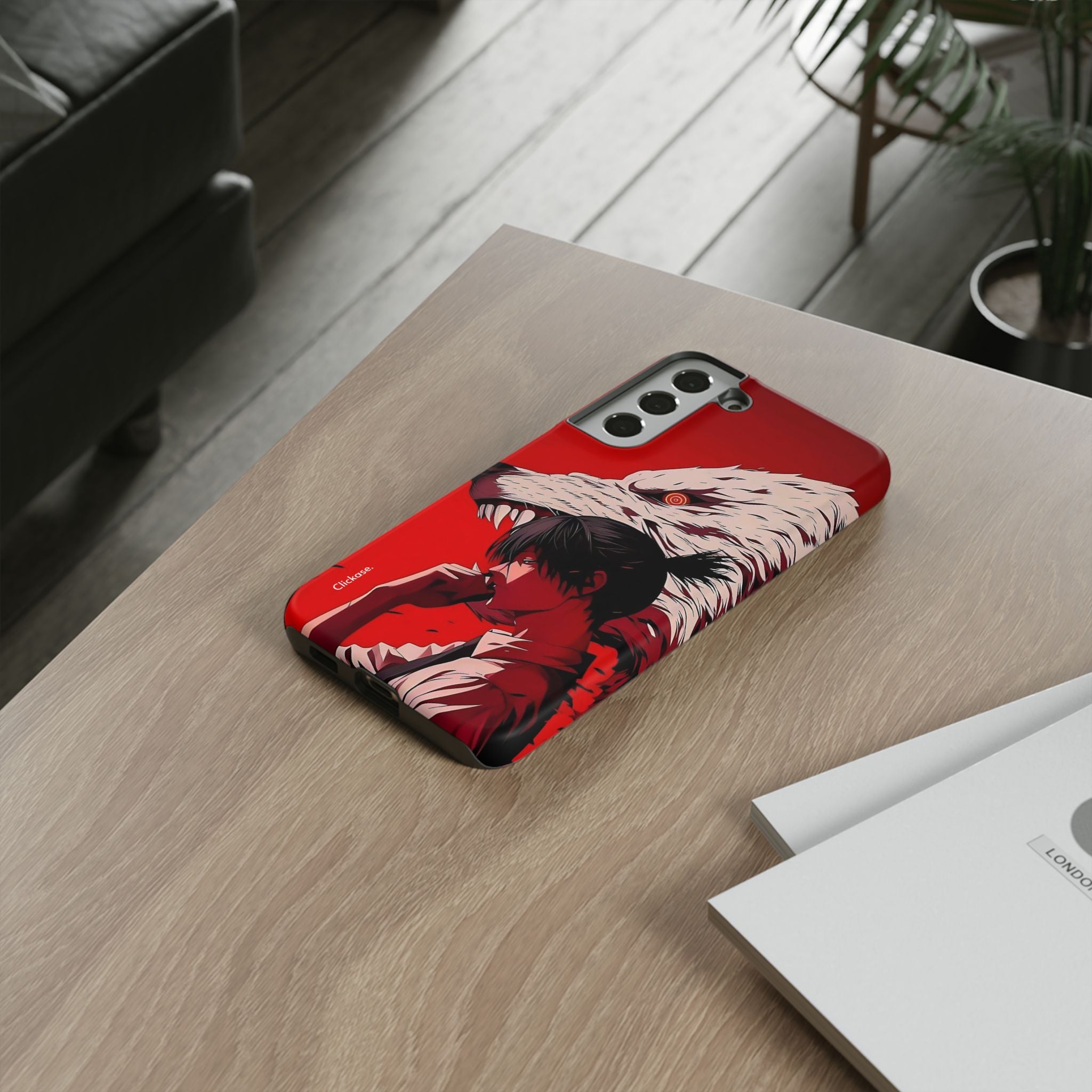 Samurai Wolf - Tough Phone Case by