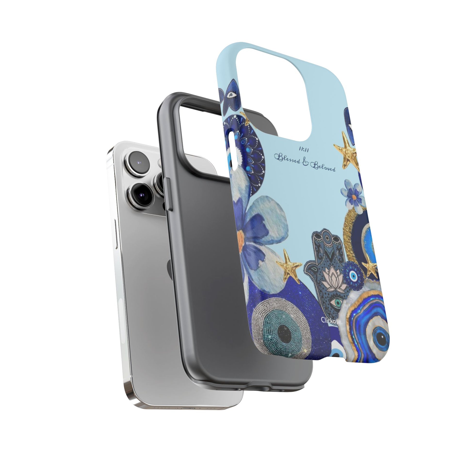 Hamsa Ocean-Inspired Tough Phone Case by