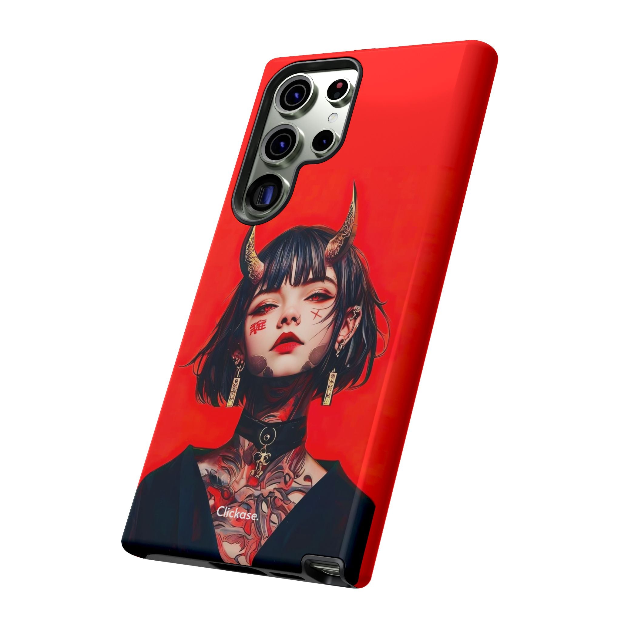Stylish Phone Case with Edgy Design, Unique Phone Cover, Gothic Aesthetic Accessories, Trendy Cell Phone Case, Perfect Gift for Teens by