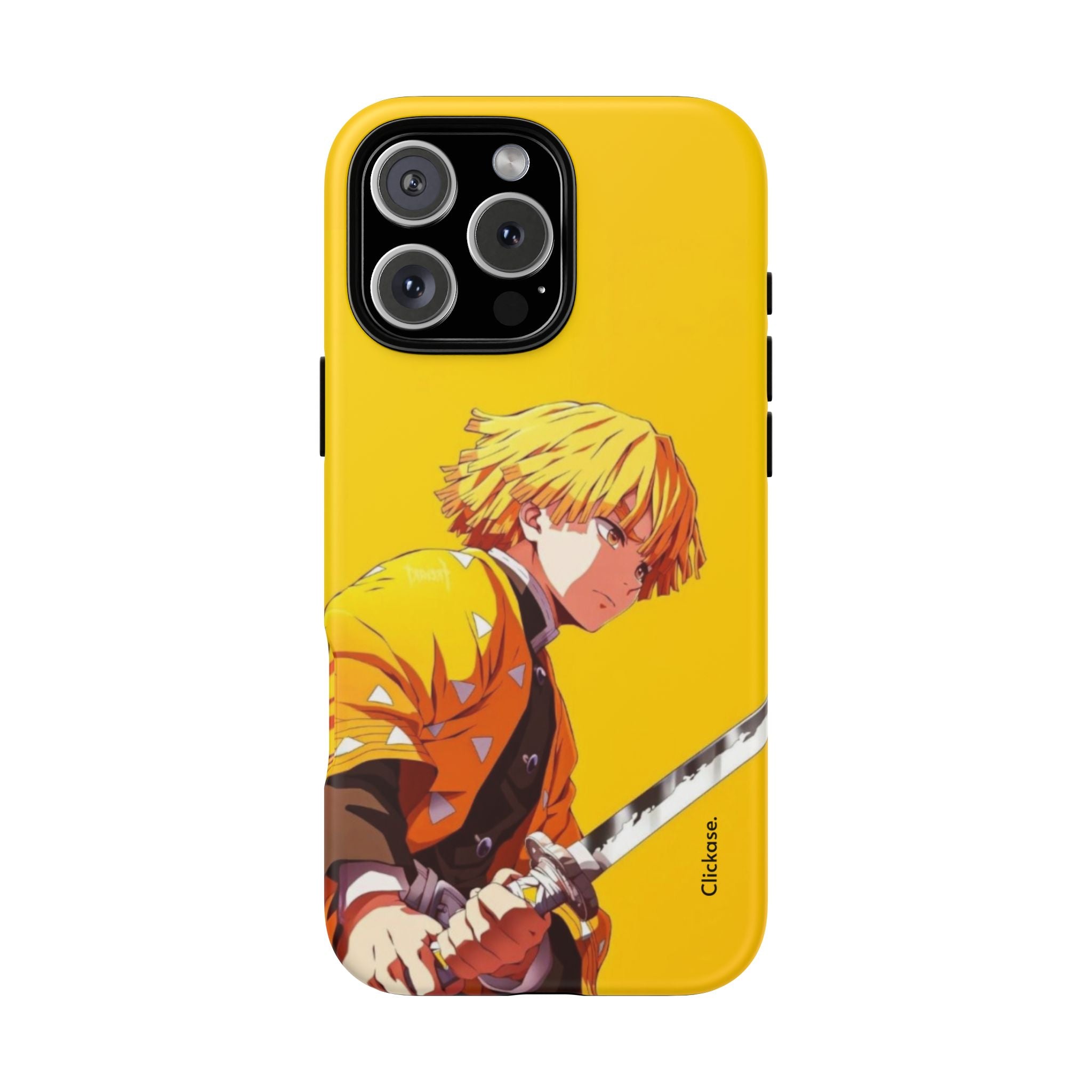 Zenitsu Agatsuma – Thunder Breathing Lightning Strike Tough Phone Case by