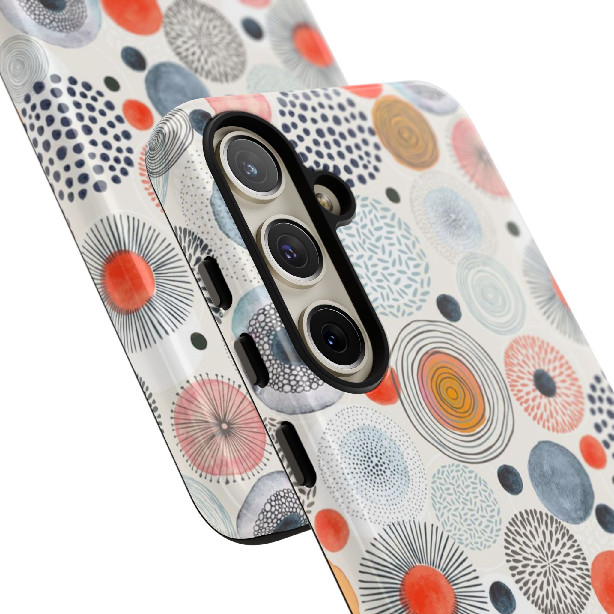 Colorful Abstract Tough Phone Case by