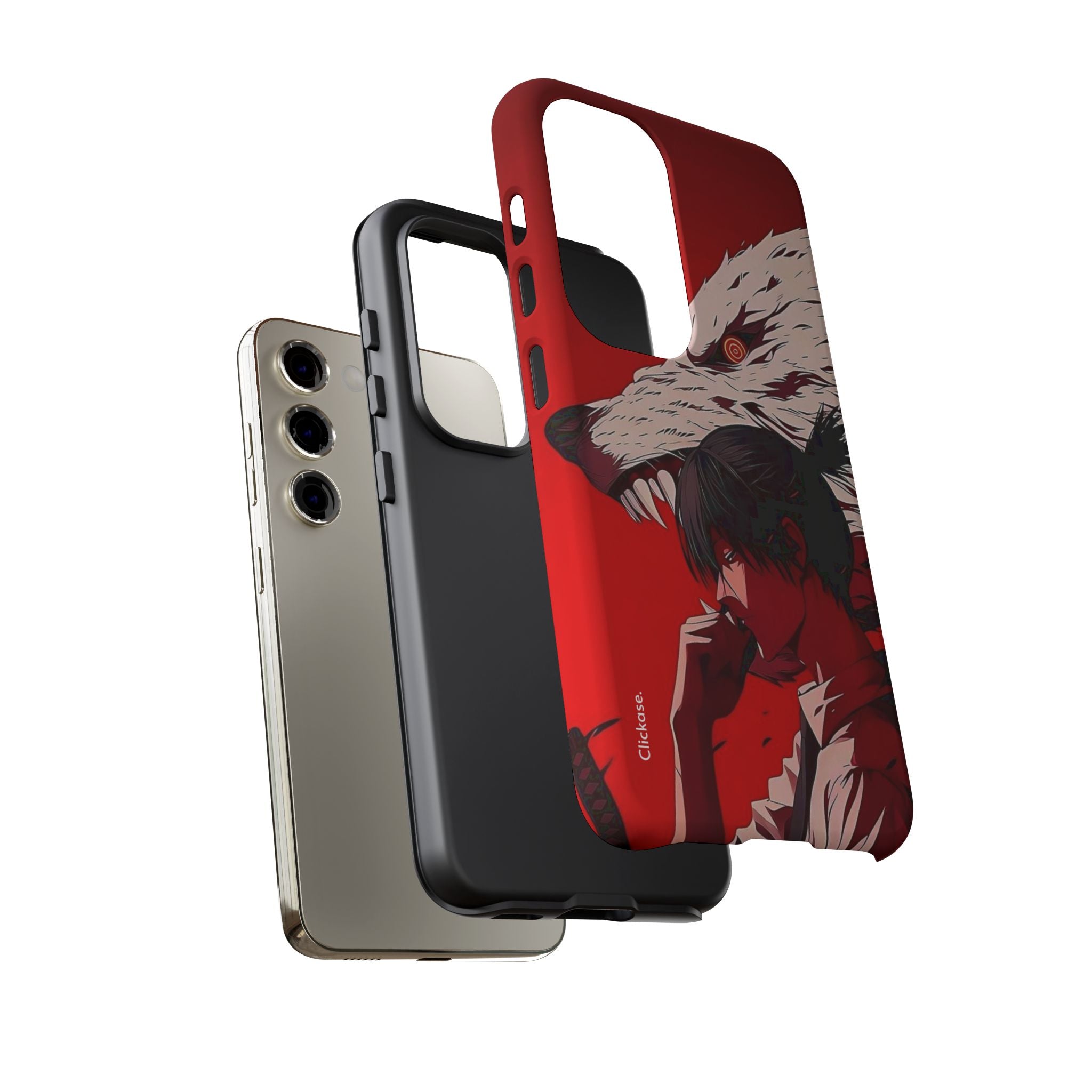 Samurai Wolf - Tough Phone Case by