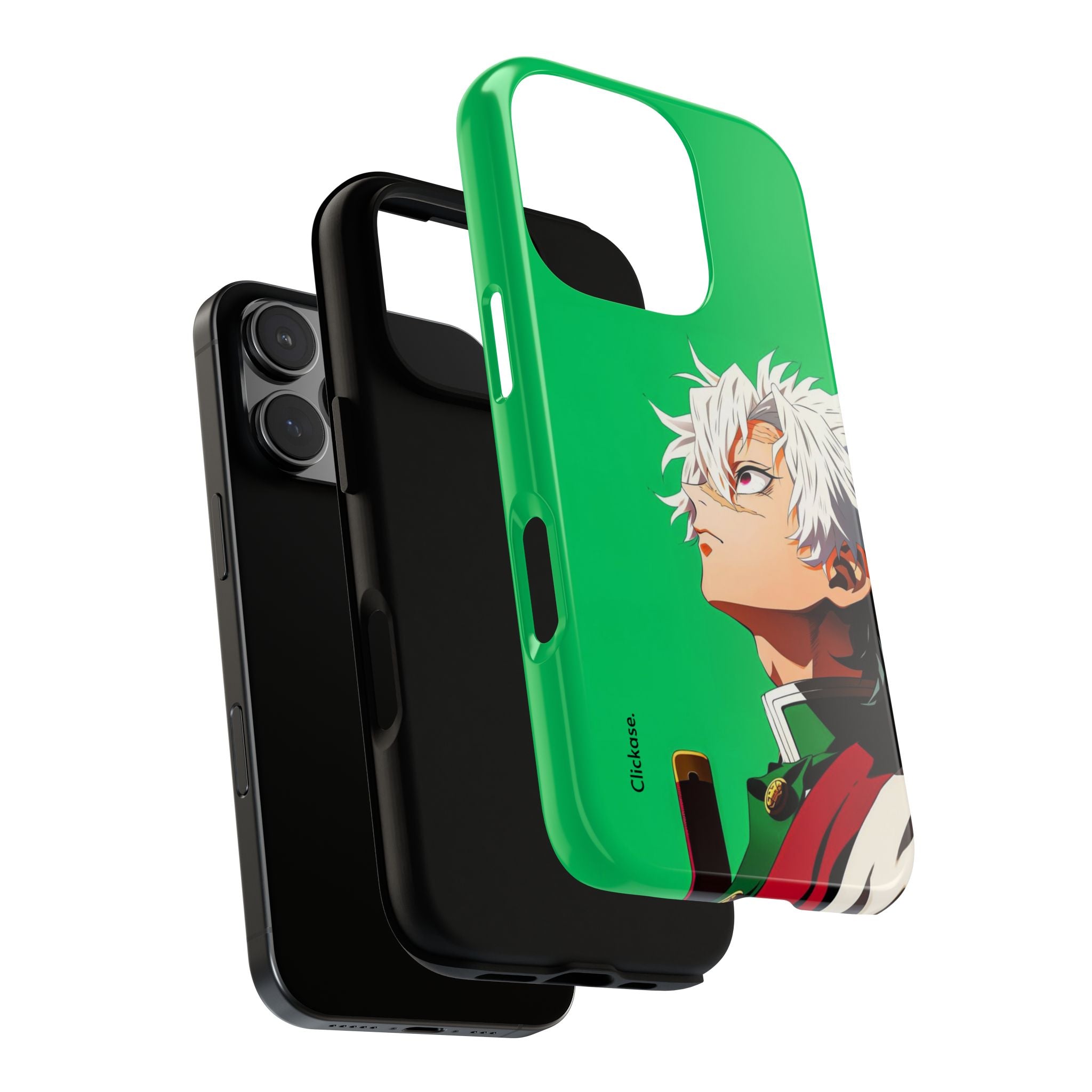 Sanemi Shinazugawa – Wind Hashira Fury Tough Phone Case by