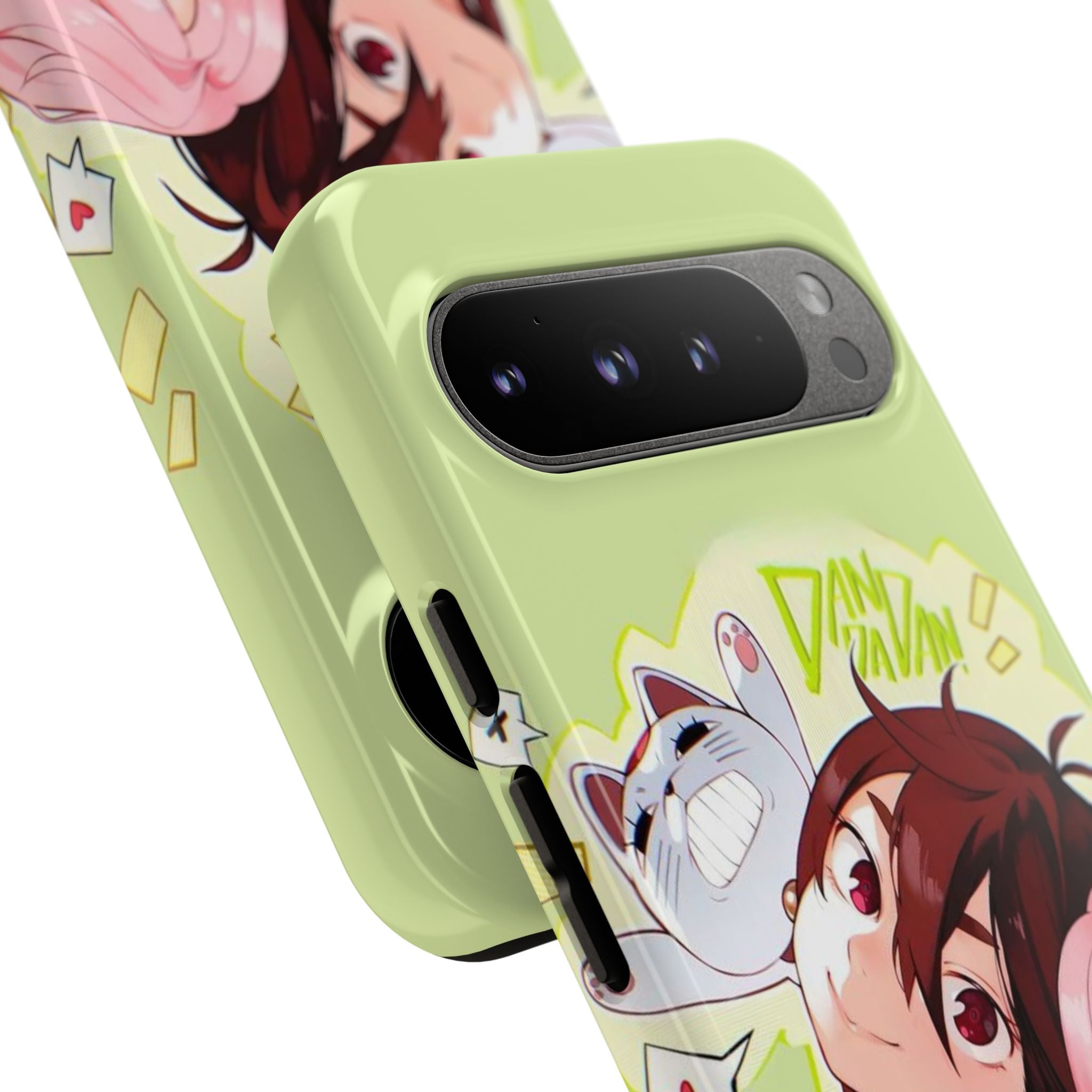 Momo & Aira - Dan Da Dan Tough Phone CasePhone CaseClickase®Momo & Aira