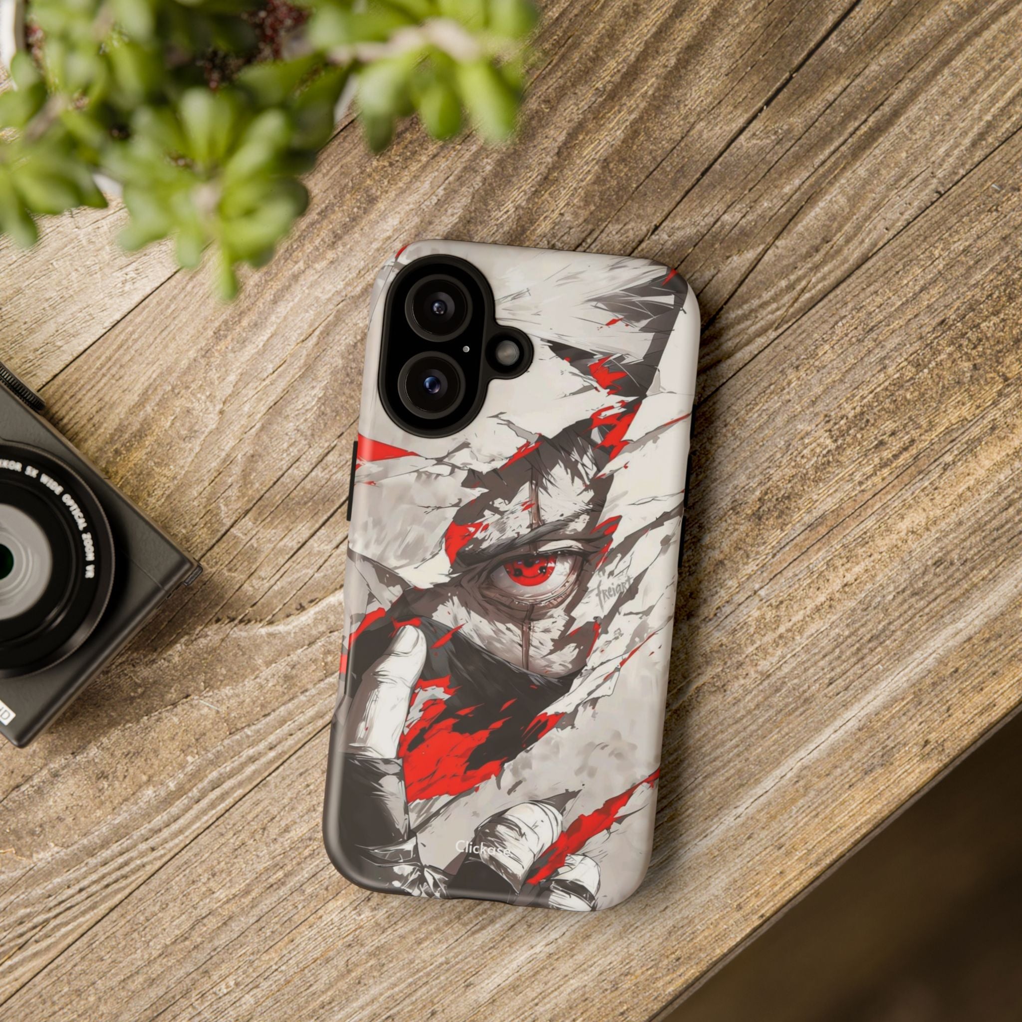 Kakashi Hatake – Sharingan Unleashed Tough Phone Case by