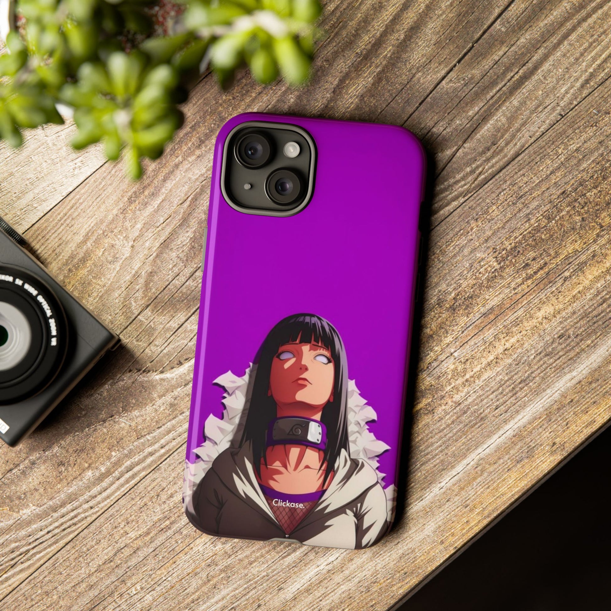 Hinata Hyuga - Naruto Tough Phone CasePhone CaseClickase®Hinata Hyuga - Naruto