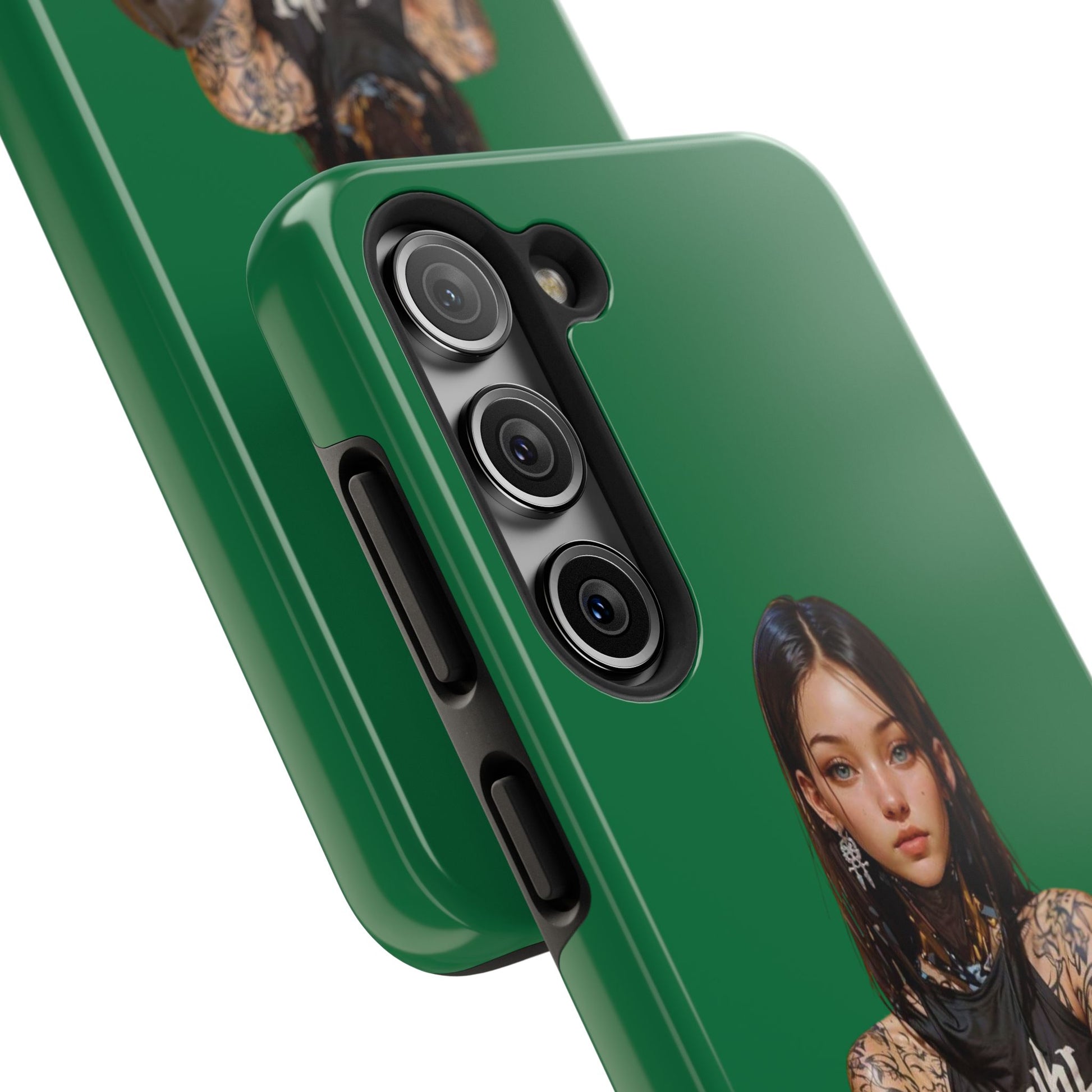 Cyber Tattoo Girl by