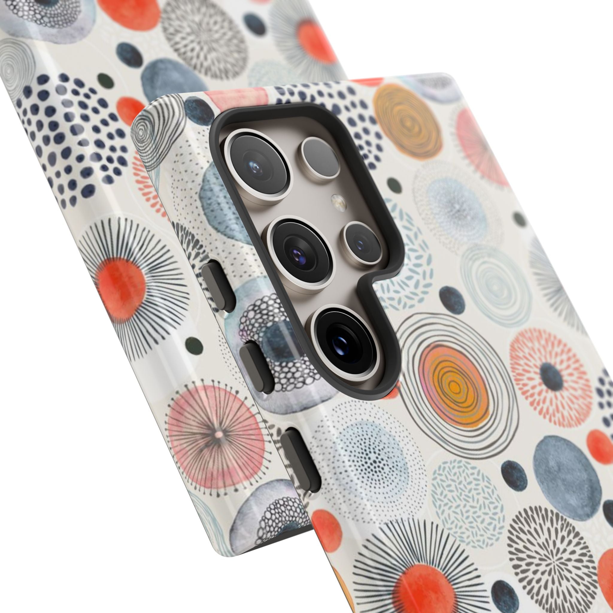 Colorful Abstract Tough Phone Case by