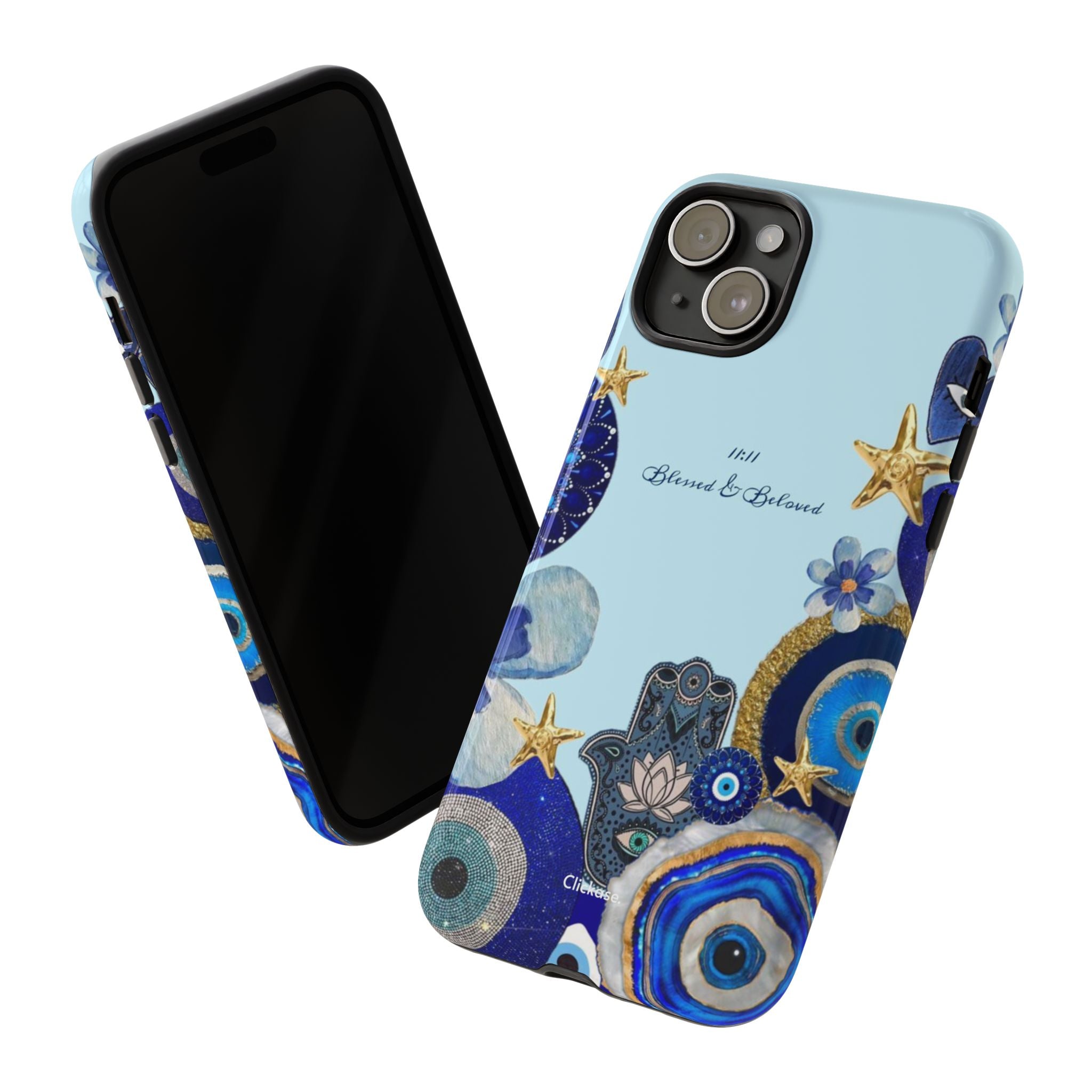 Hamsa Ocean-Inspired Tough Phone Case by