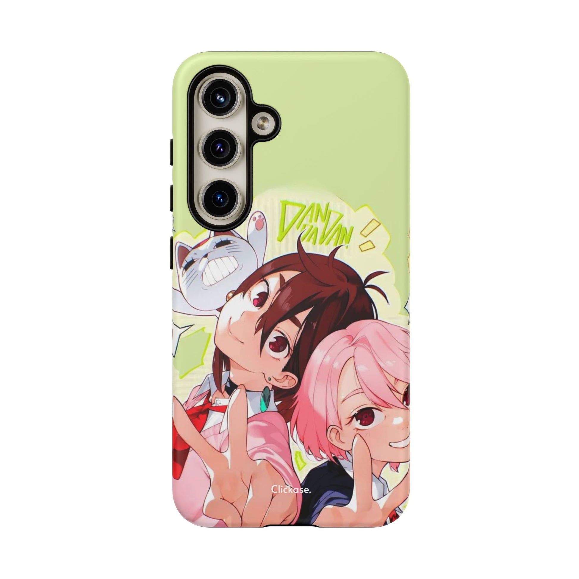 Momo & Aira - Dan Da Dan Tough Phone CasePhone CaseClickase®Momo & Aira