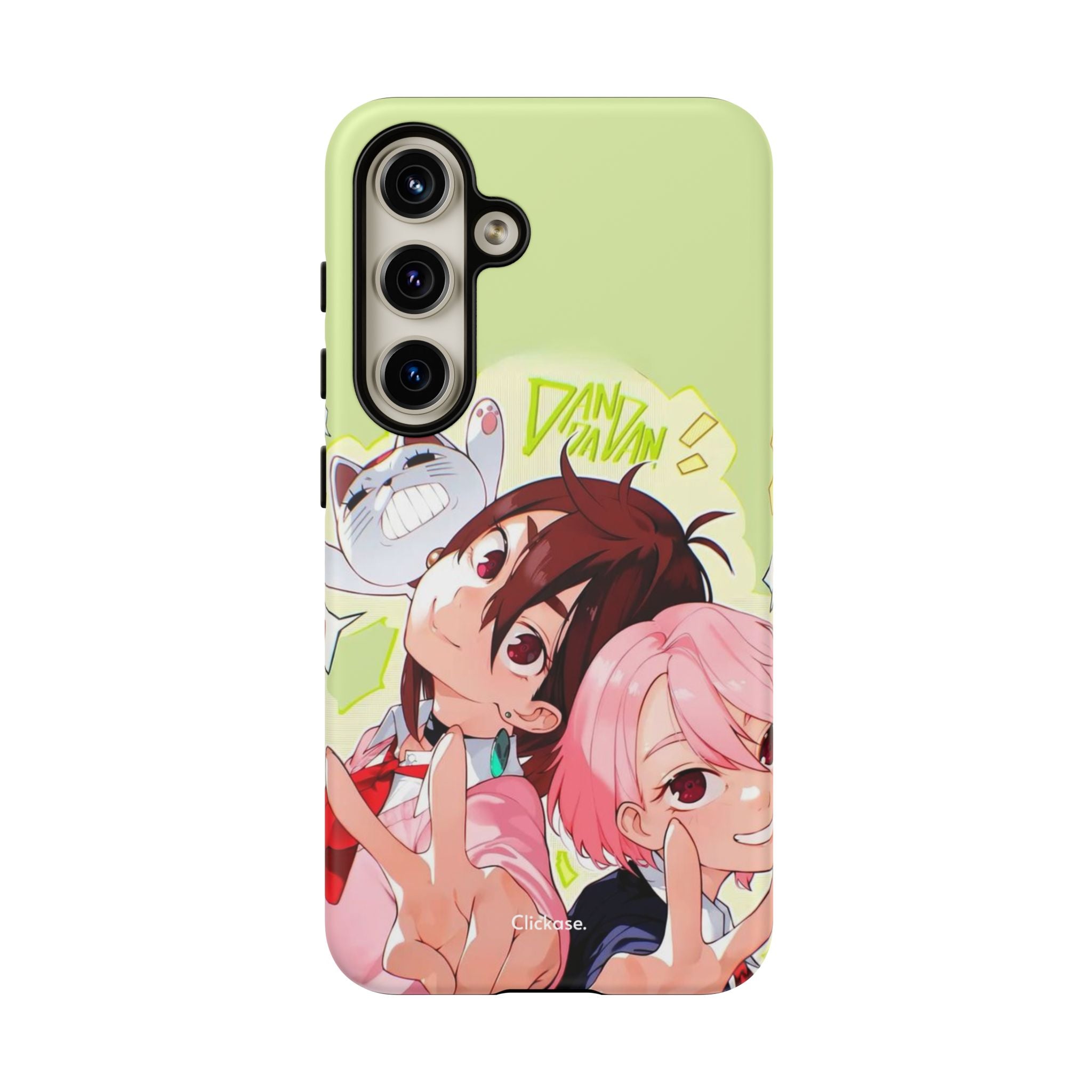 Momo & Aira - Dan Da Dan Tough Phone CasePhone CaseClickase®Momo & Aira