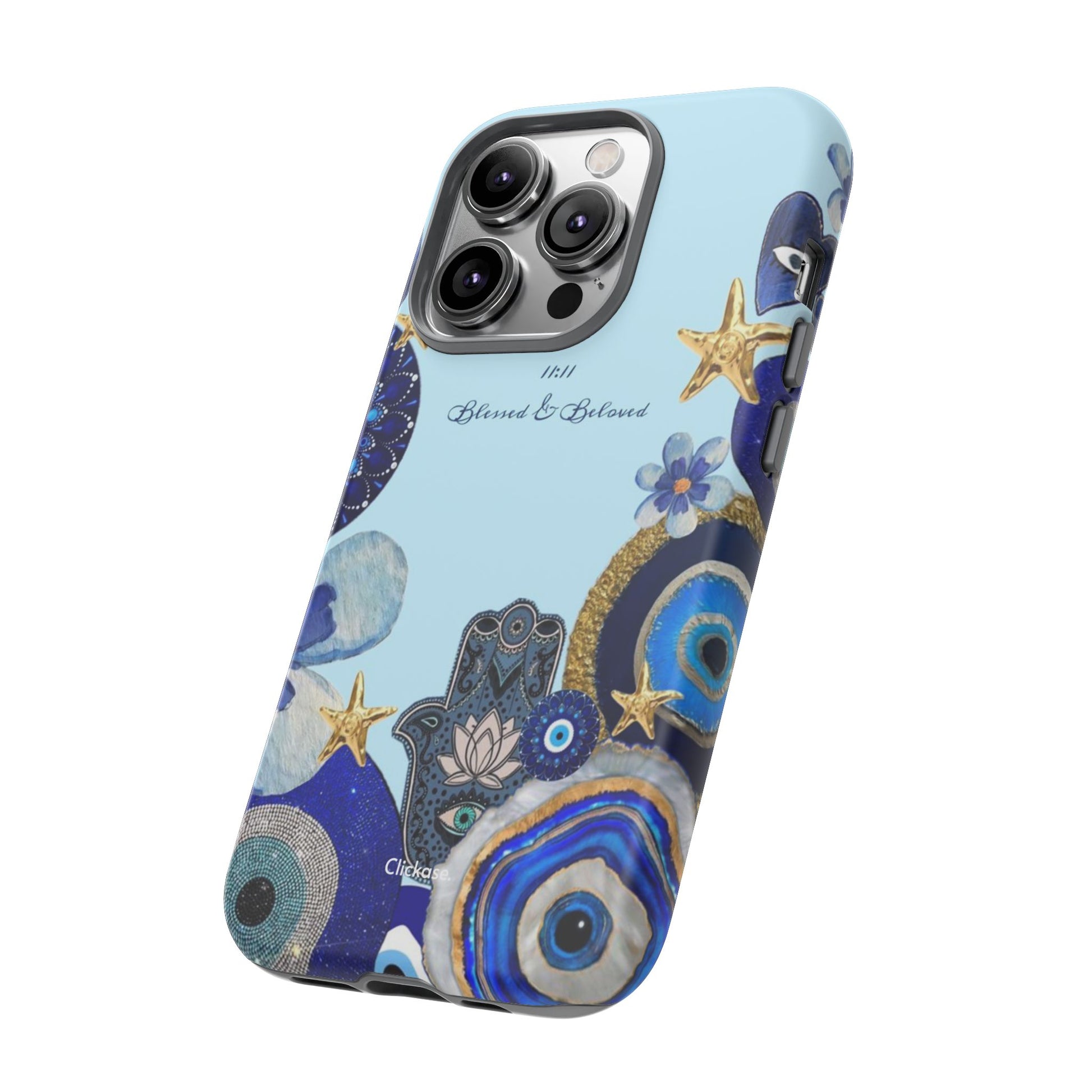 Hamsa Ocean-Inspired Tough Phone Case by
