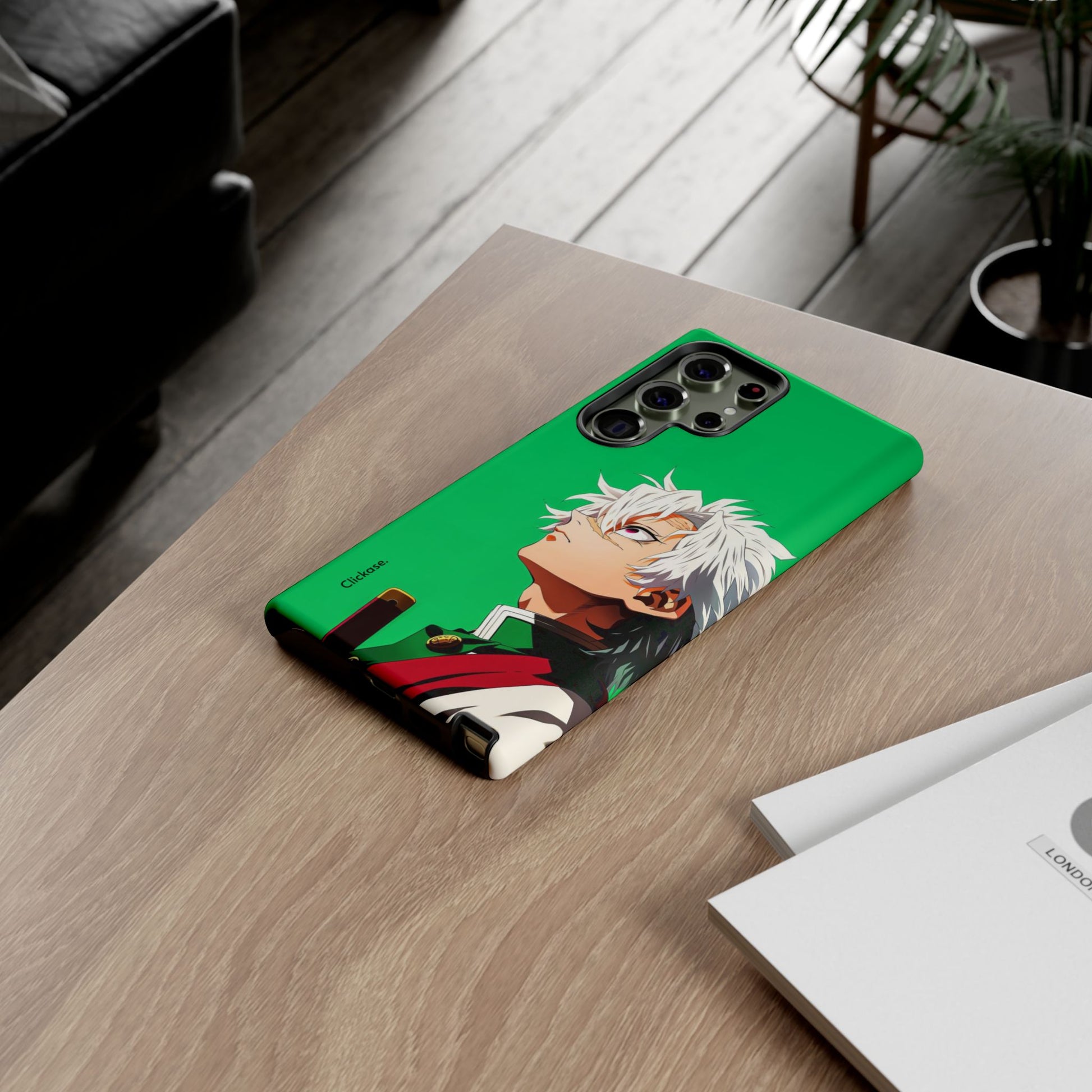 Sanemi Shinazugawa – Wind Hashira Fury Tough Phone Case by