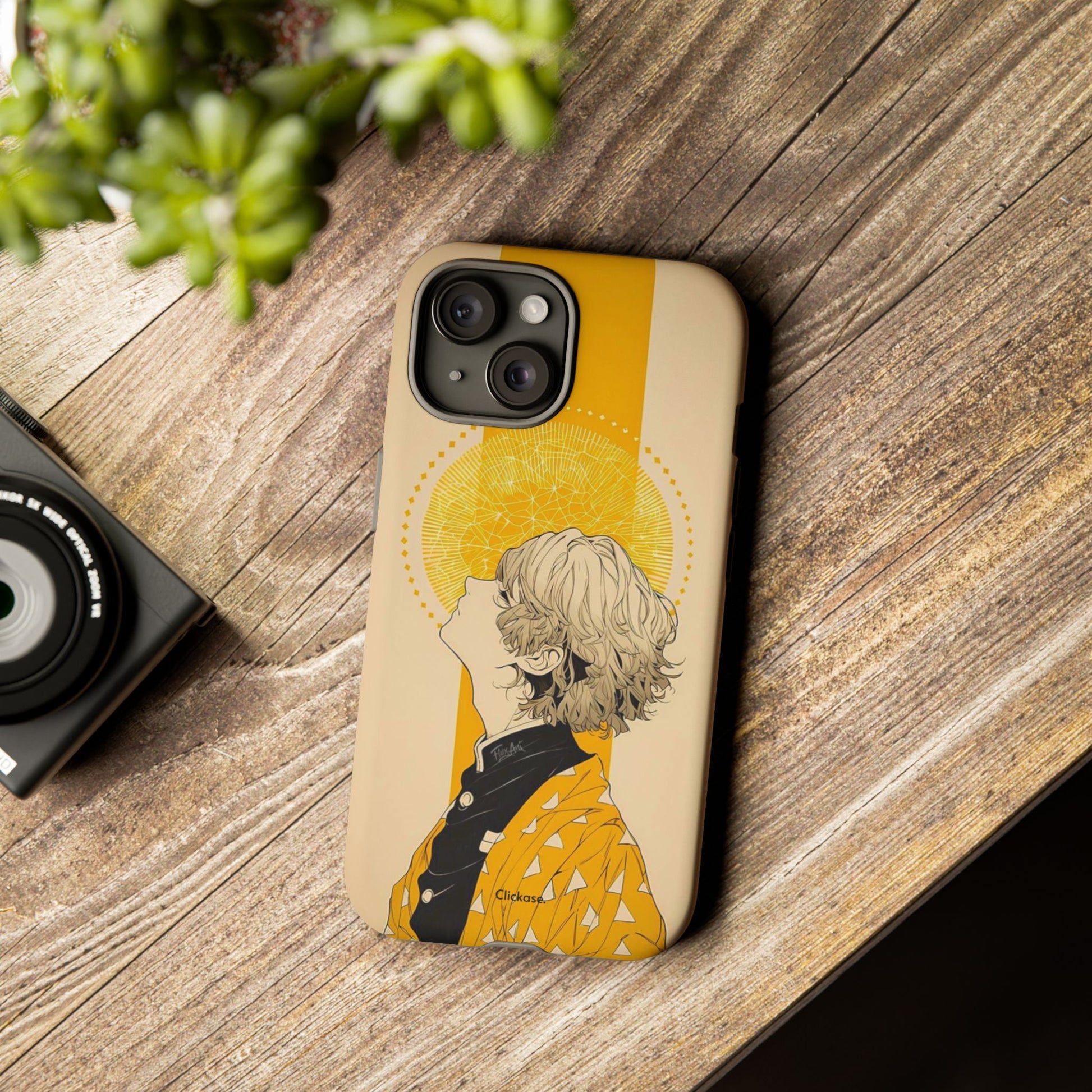 Stylish Phone Case - Artistic Tough Case for Protection, Gift for Him/Phone CaseClickase®Stylish Phone Case