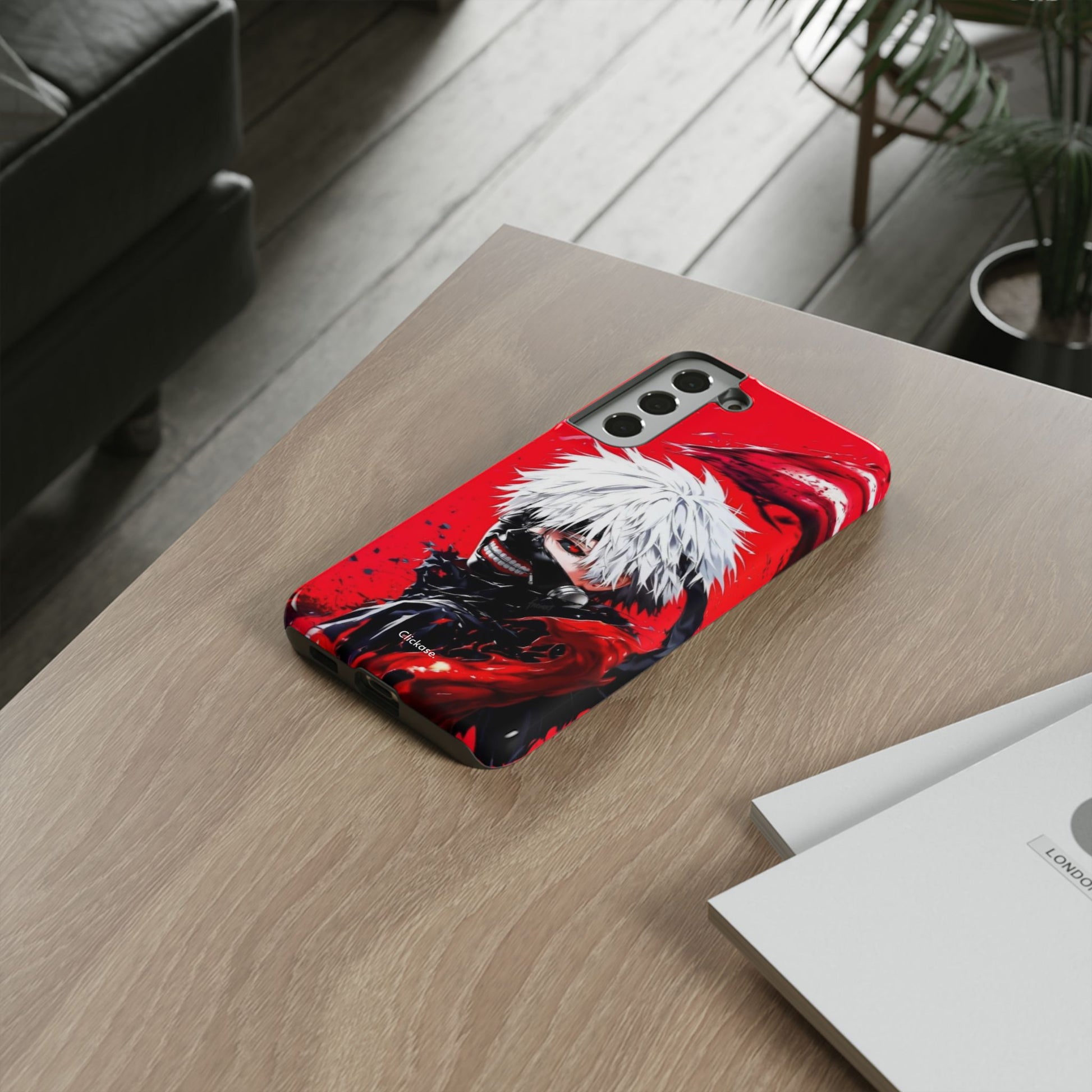 Ken Kaneki - Anime Tough Phone CasePhone CaseClickase®Ken Kaneki