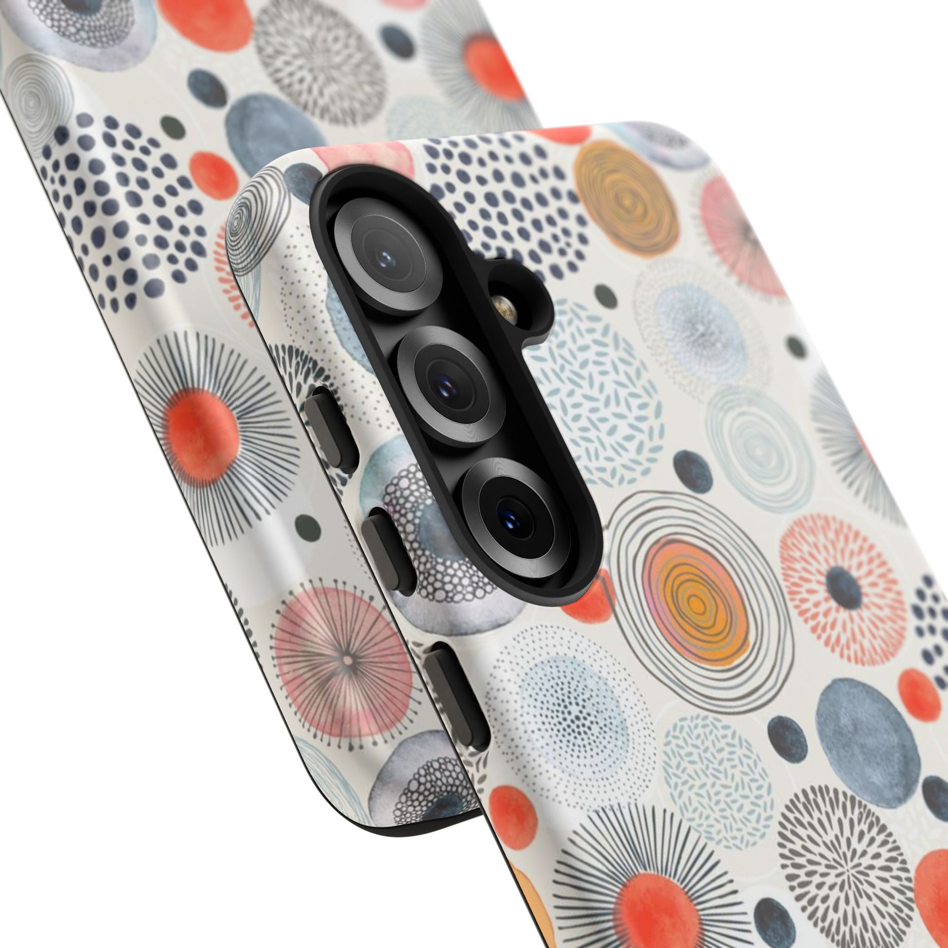 Colorful Abstract Tough Phone Case by