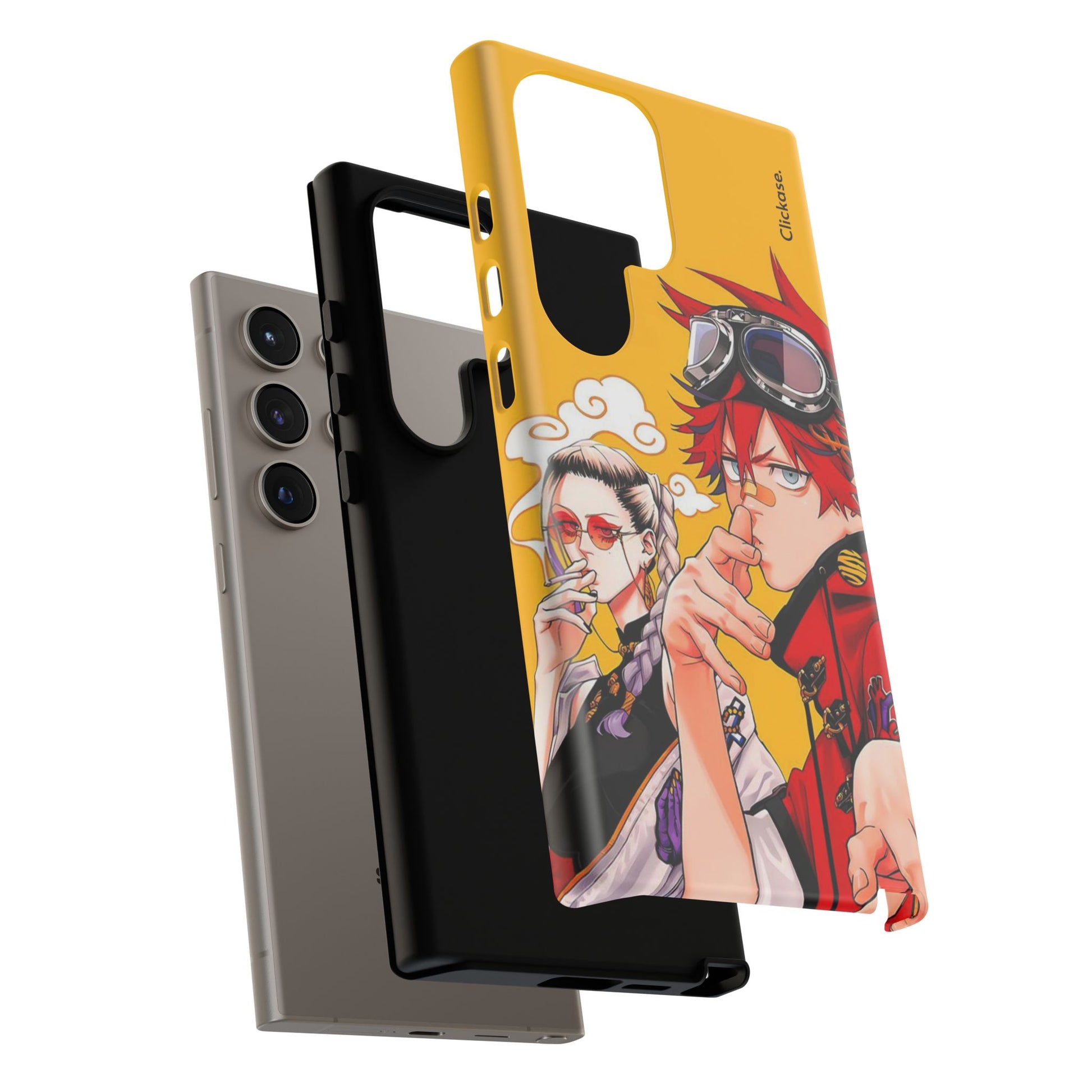 Alma & Tao Saotome - Gokurakugai Tough Phone Case by