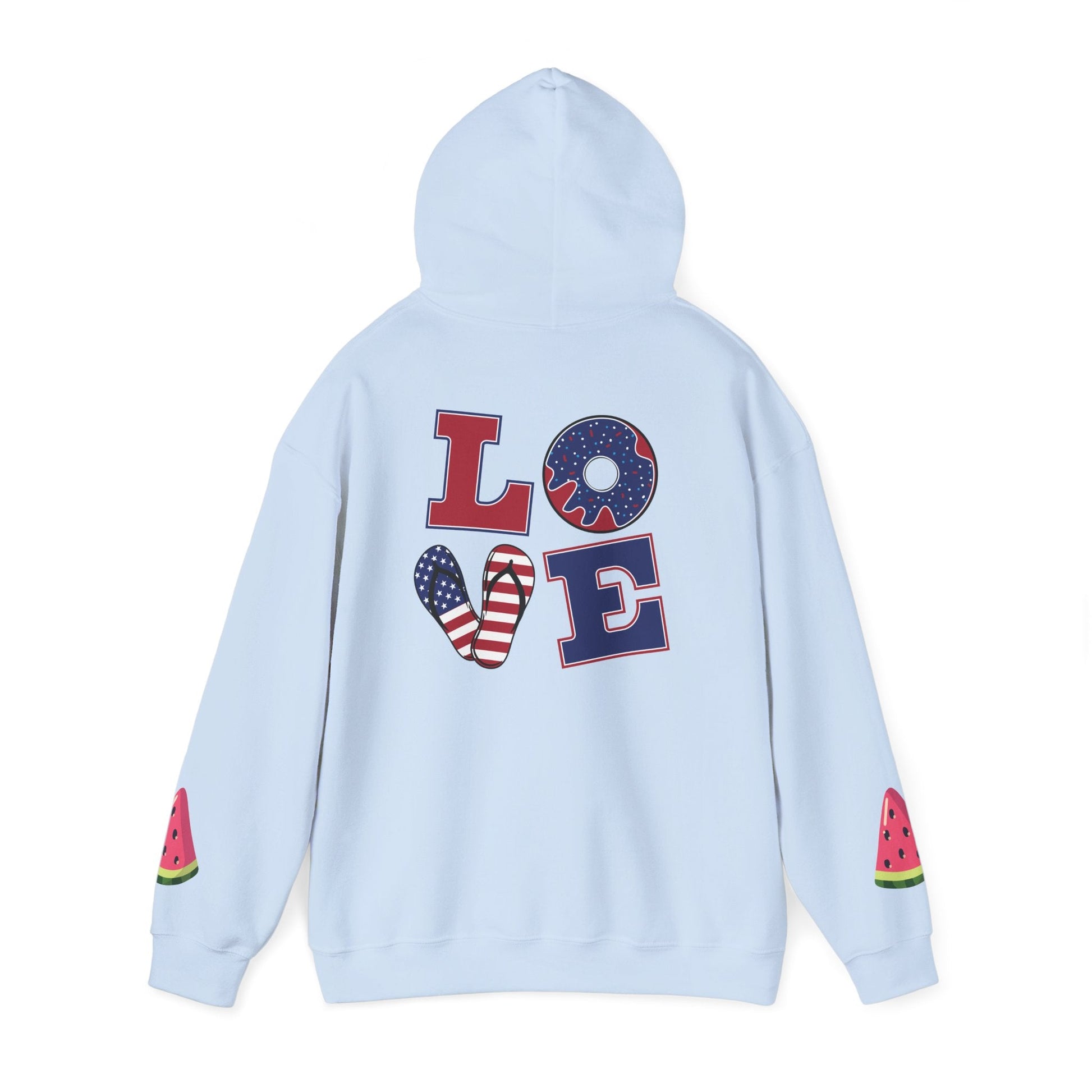 Super Dad Heart Hoodie by