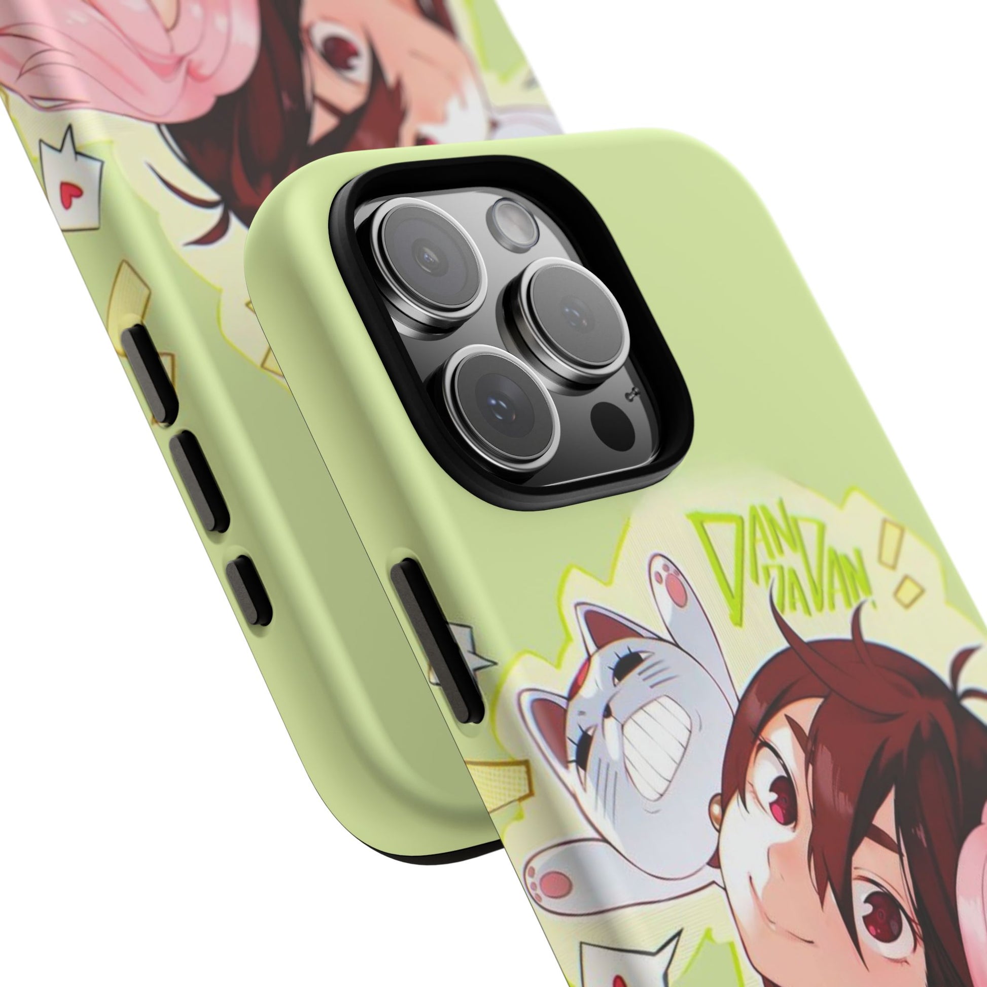 Momo & Aira - Dan Da Dan Tough Phone CasePhone CaseClickase®Momo & Aira