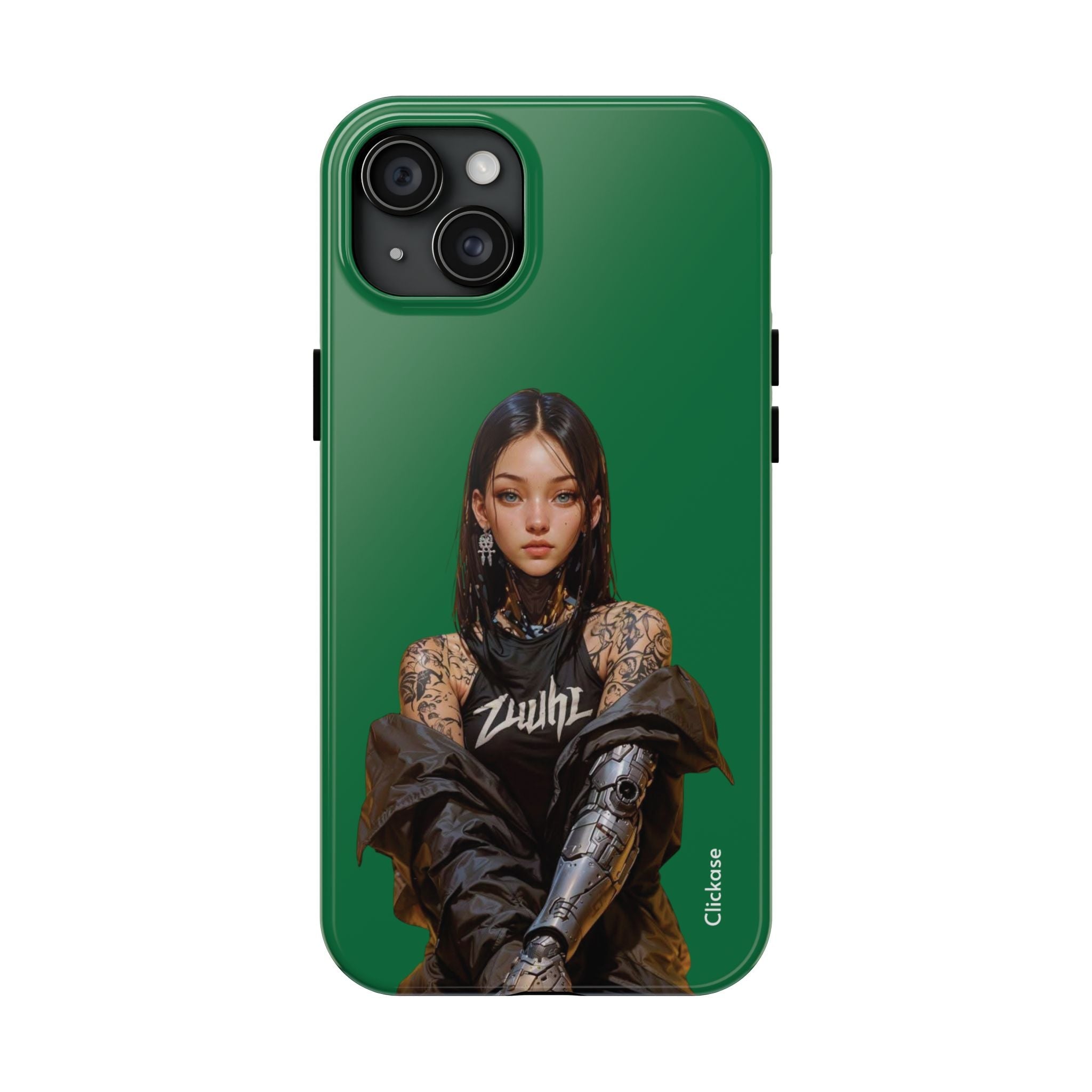 Cyber Tattoo Girl by