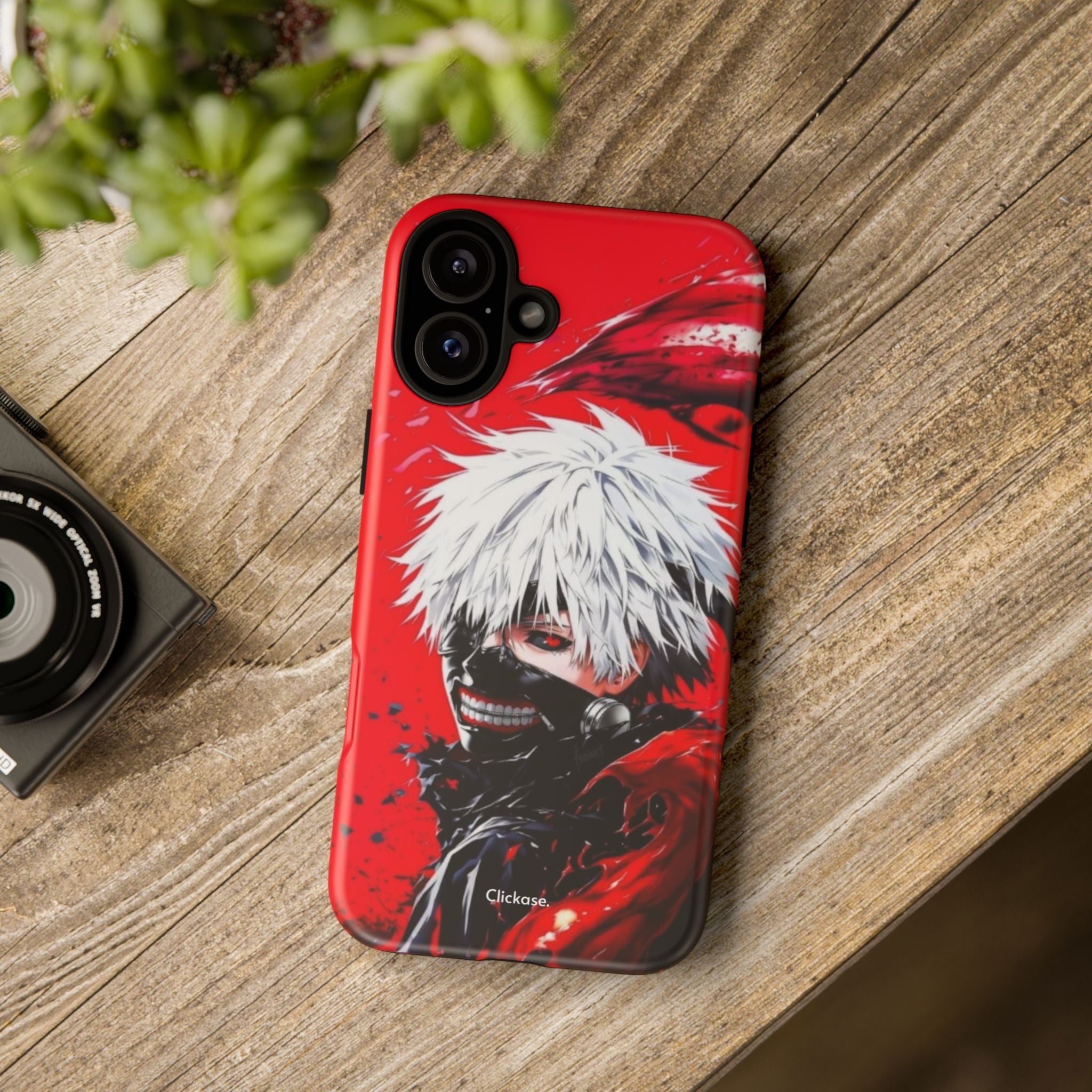 Ken Kaneki - Anime Tough Phone CasePhone CaseClickase®Ken Kaneki