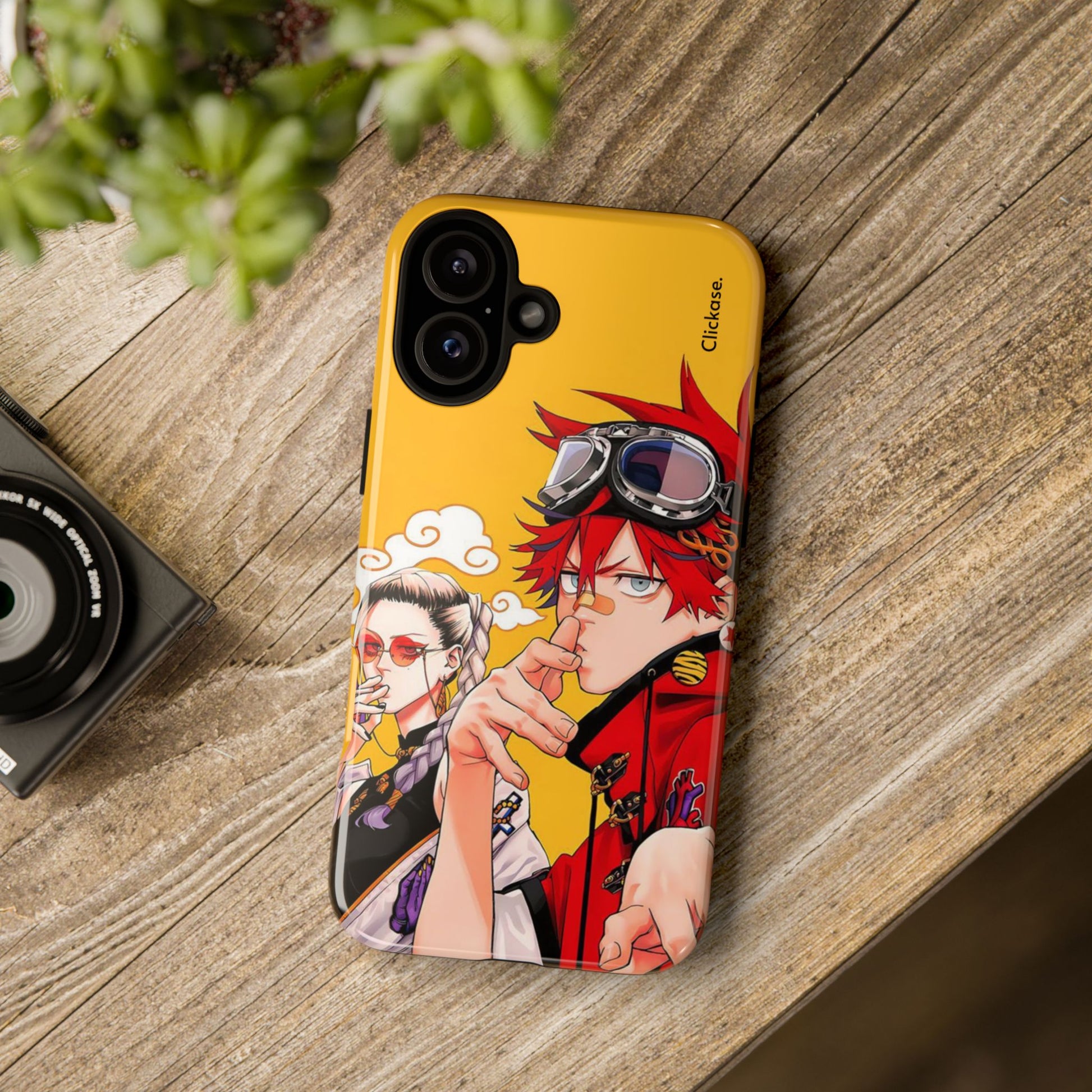Alma & Tao Saotome - Gokurakugai Tough Phone Case by