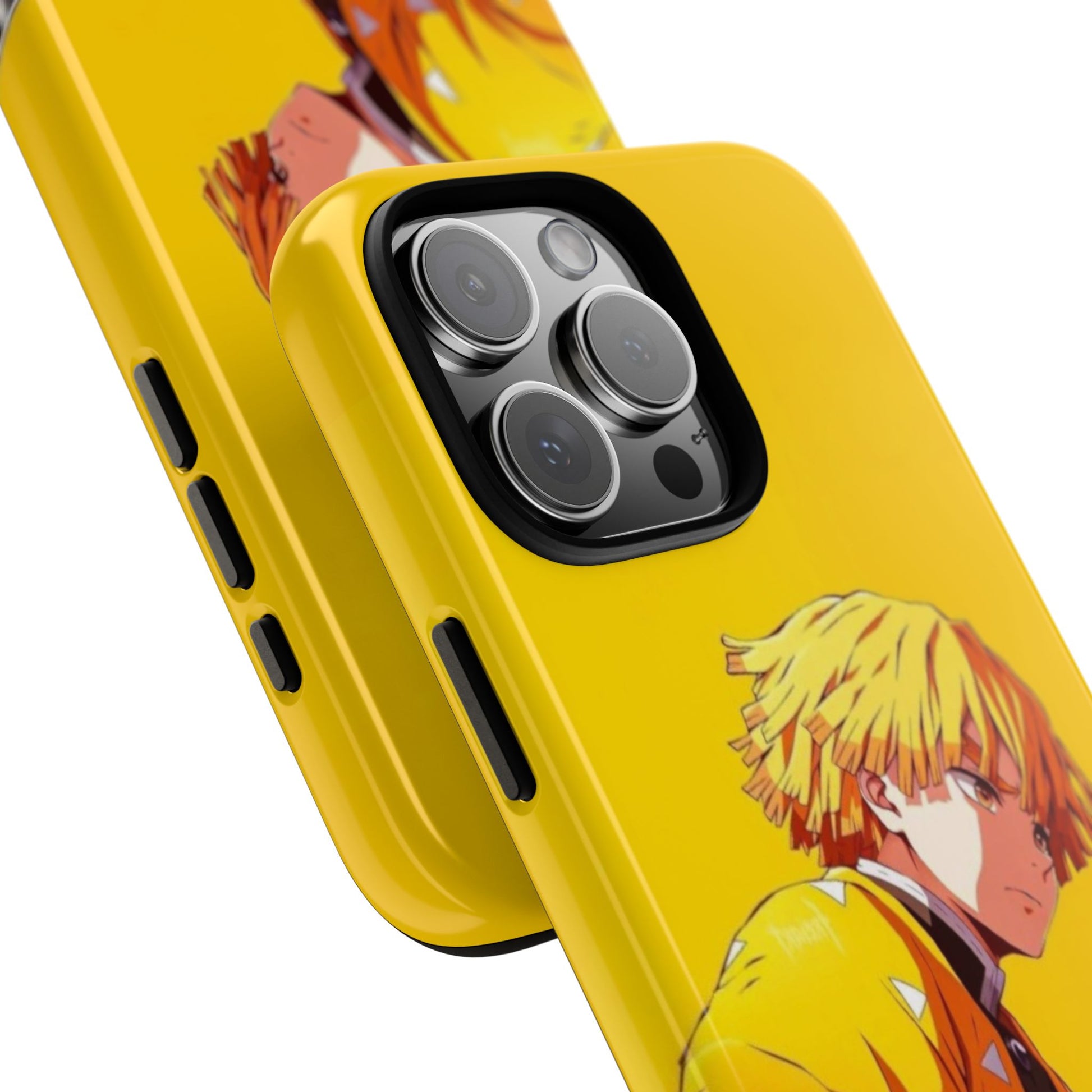 Zenitsu Agatsuma – Thunder Breathing Lightning Strike Tough Phone Case by