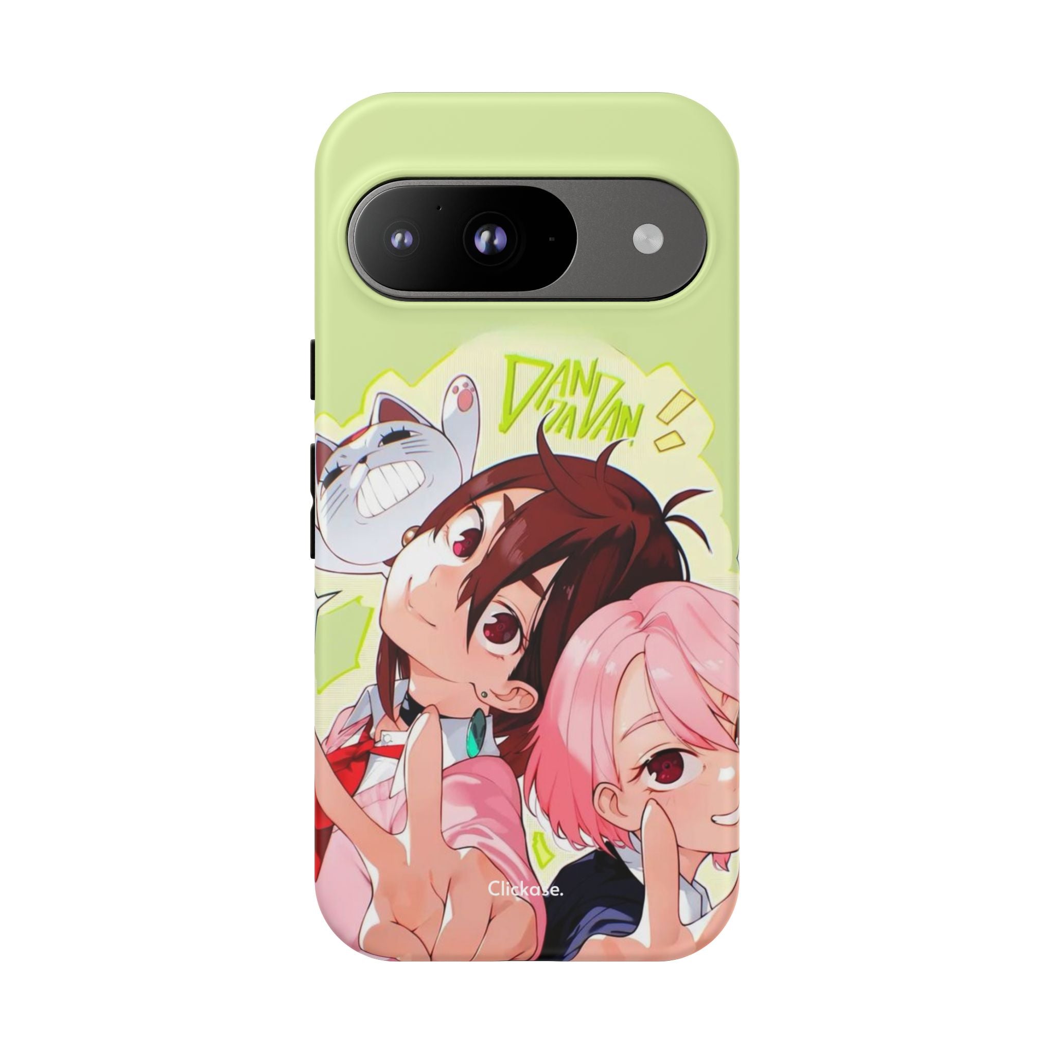 Momo & Aira - Dan Da Dan Tough Phone CasePhone CaseClickase®Momo & Aira