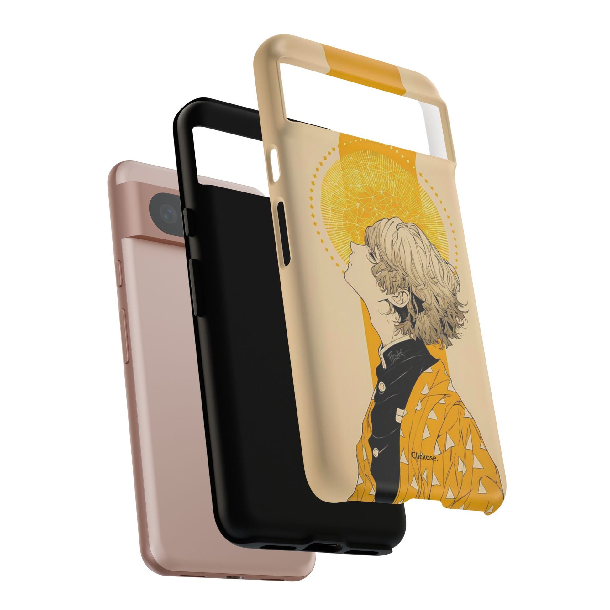 Stylish Phone Case - Artistic Tough Case for Protection, Gift for Him/Phone CaseClickase®Stylish Phone Case