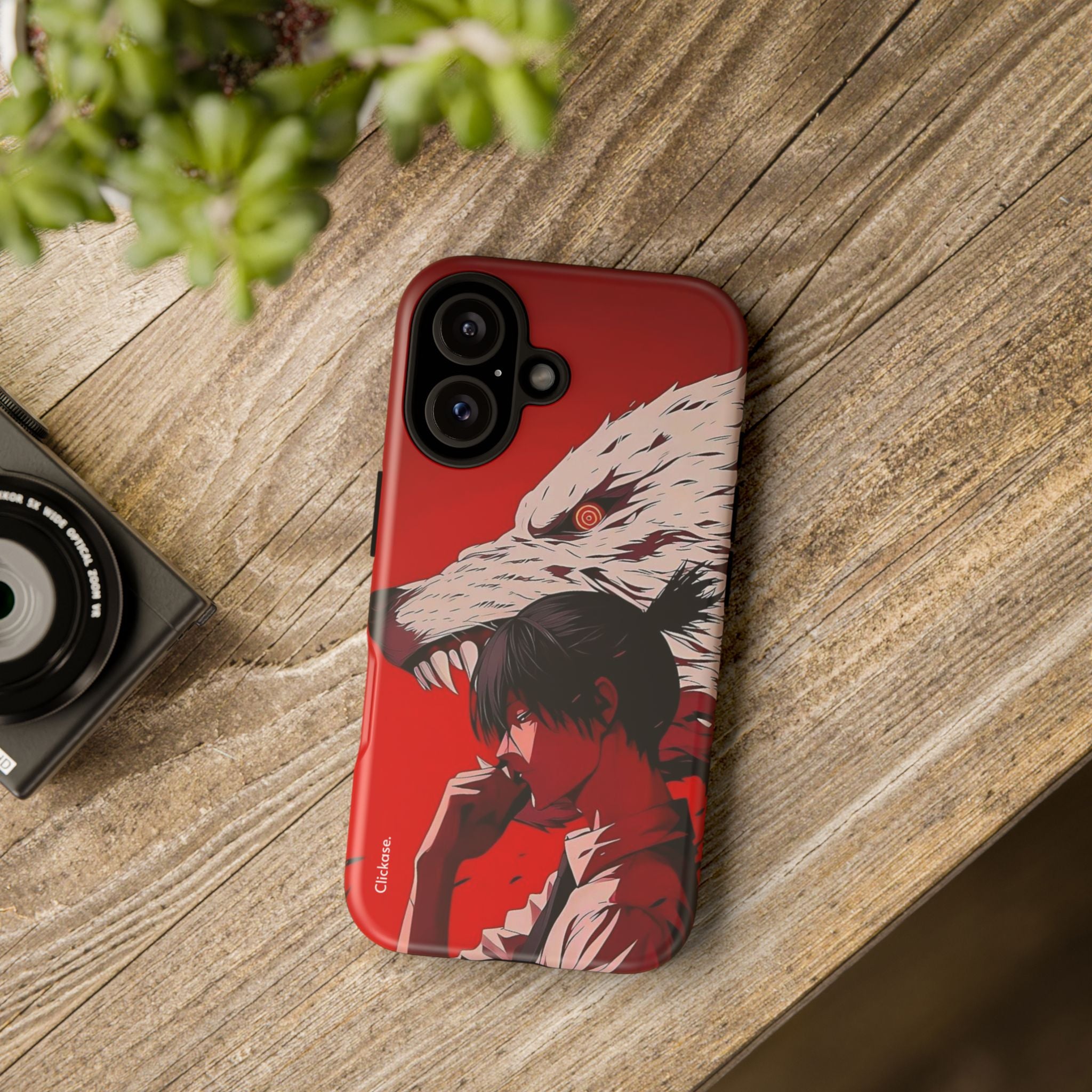Samurai Wolf - Tough Phone Case by
