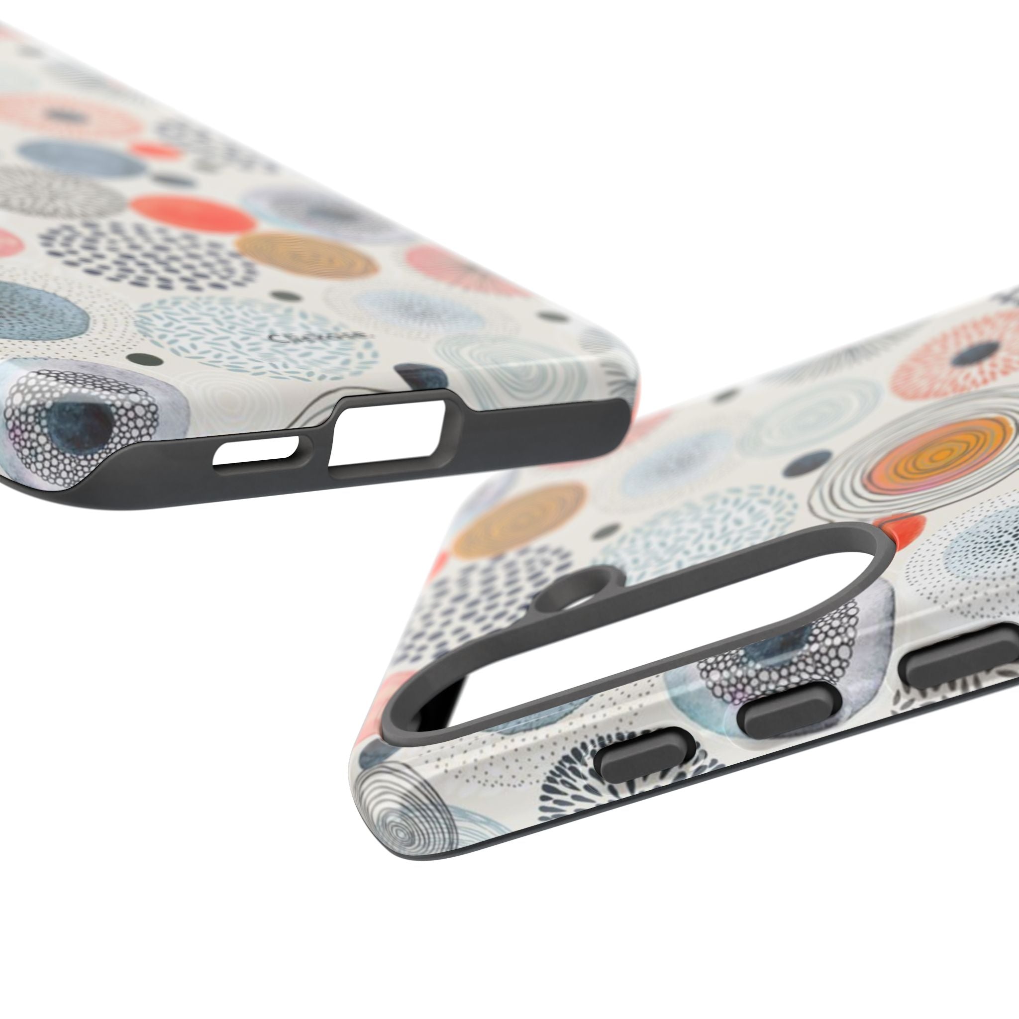 Colorful Abstract Tough Phone Case by