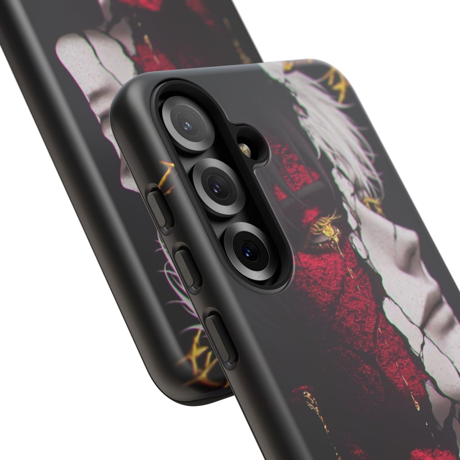 Duality Split Face Anime - Tough Phone Case by