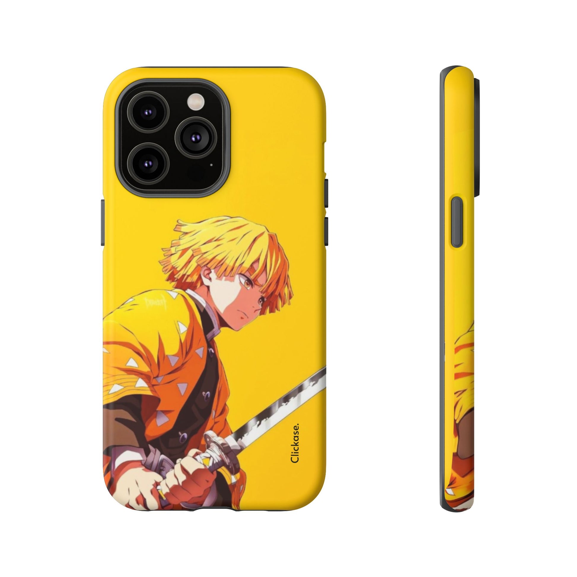 Zenitsu Agatsuma – Thunder Breathing Lightning Strike Tough Phone Case by