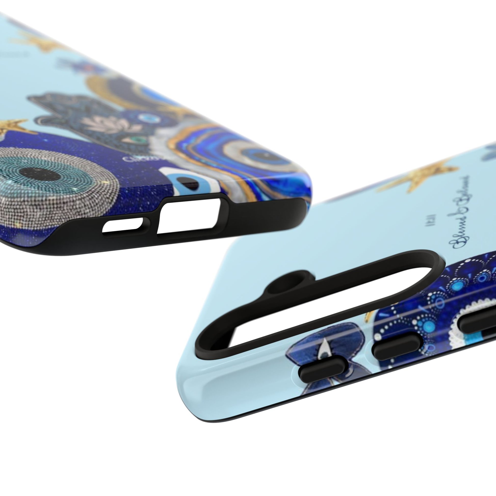 Hamsa Ocean-Inspired Tough Phone Case by