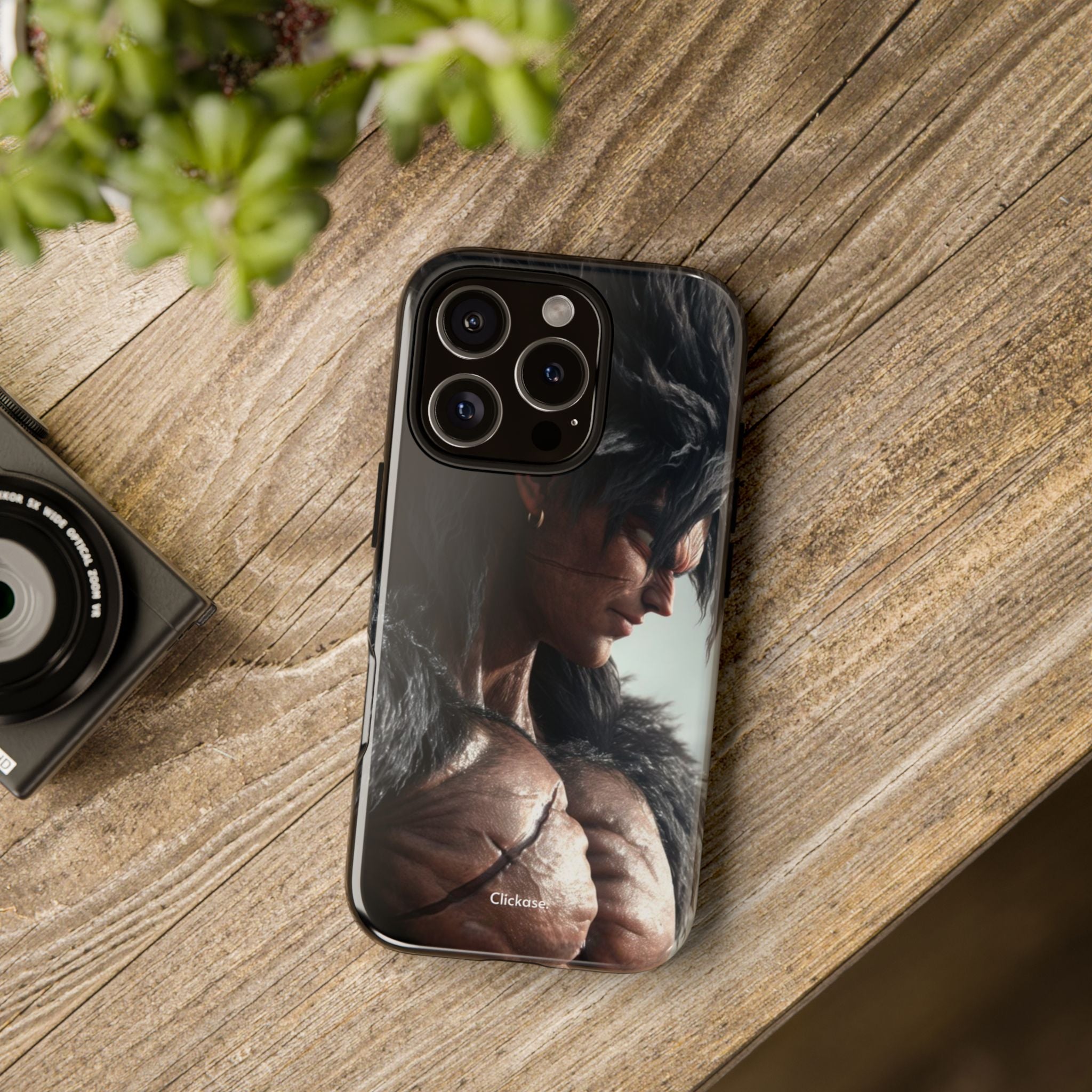 Broly Super Saiyan 4 Black – Berserker Edition Tough Phone Case by