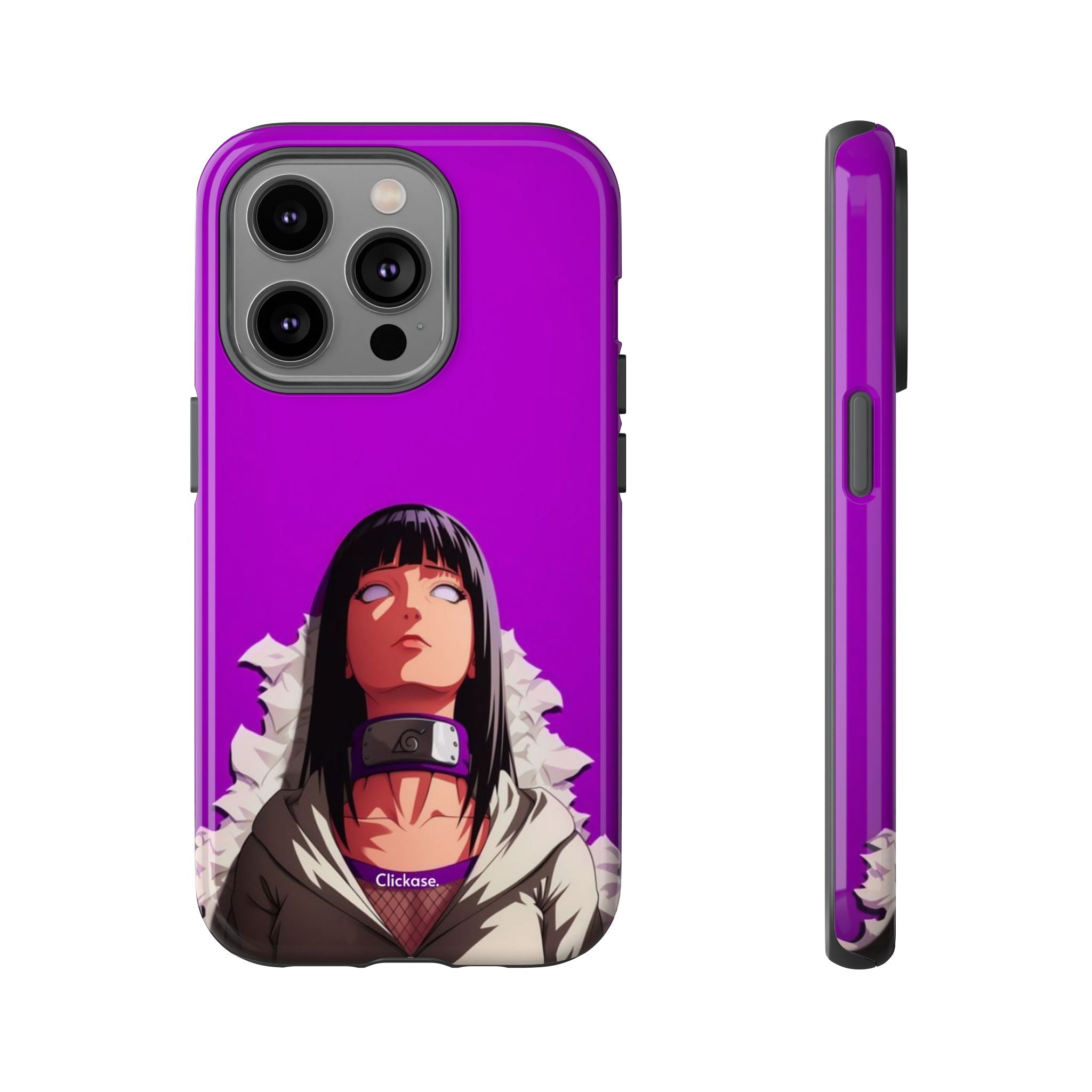 Hinata Hyuga - Naruto Tough Phone CasePhone CaseClickase®Hinata Hyuga - Naruto