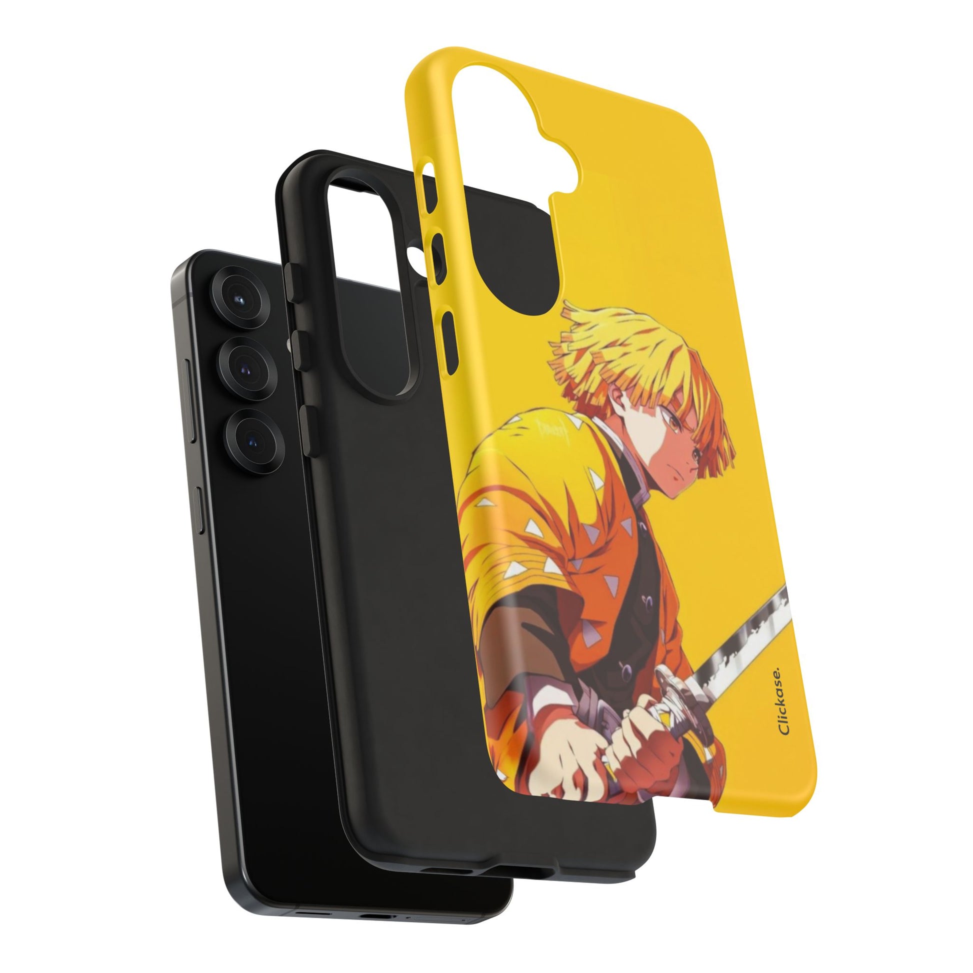 Zenitsu Agatsuma – Thunder Breathing Lightning Strike Tough Phone Case by