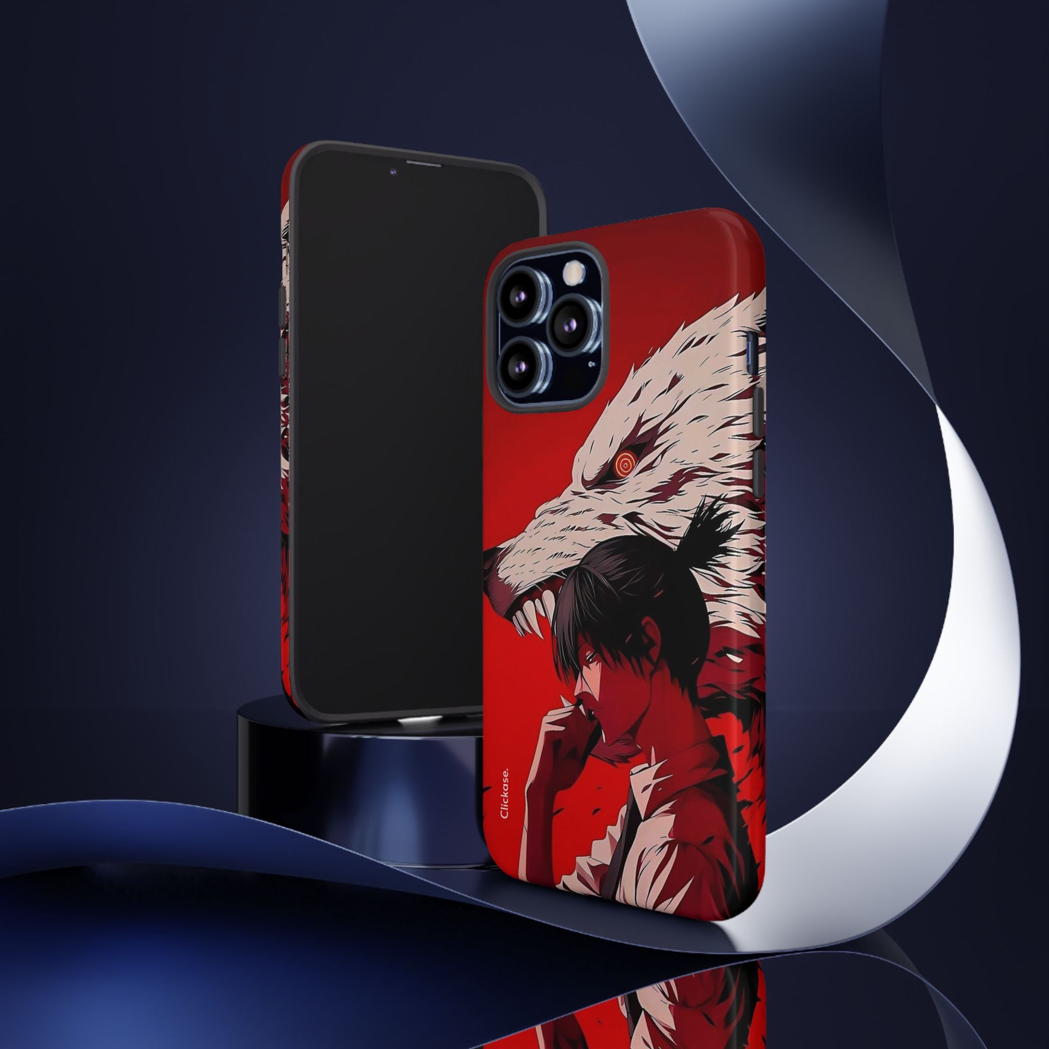 Samurai Wolf - Tough Phone Case by