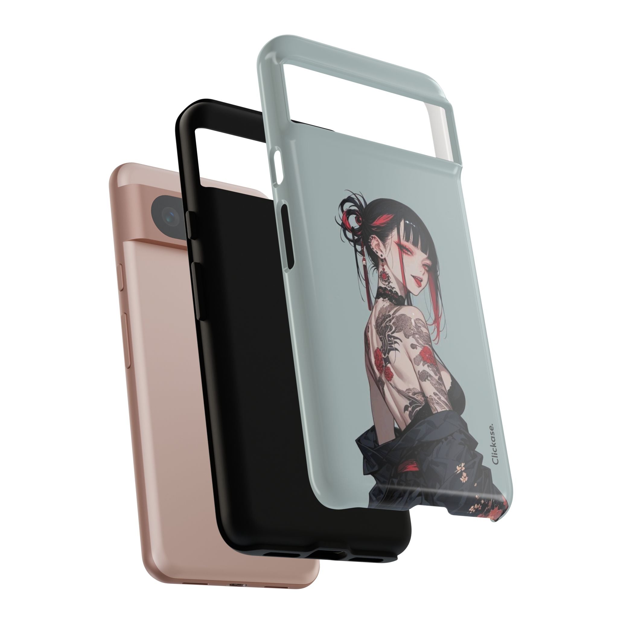 Anime Tattoo Girl by