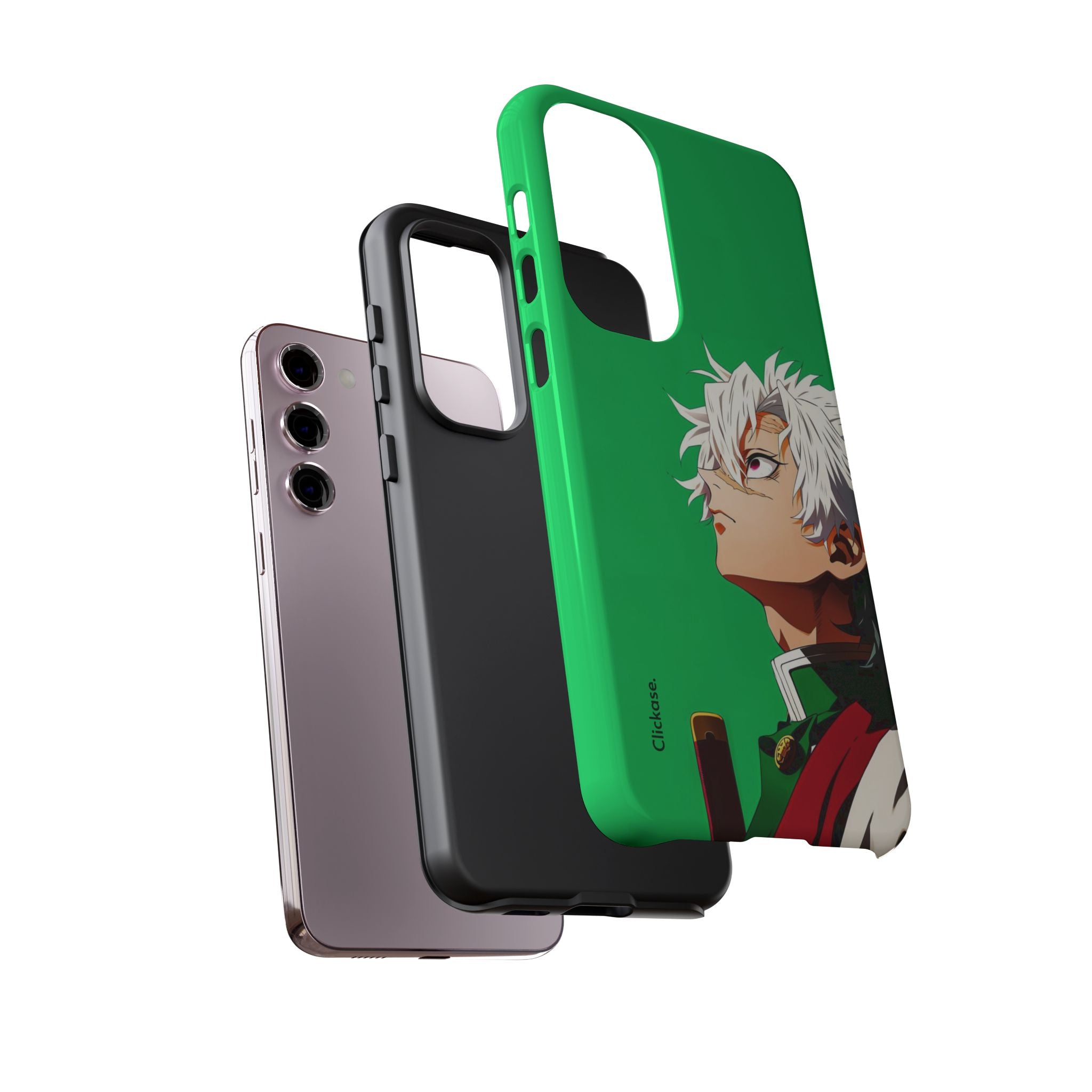 Sanemi Shinazugawa – Wind Hashira Fury Tough Phone Case by