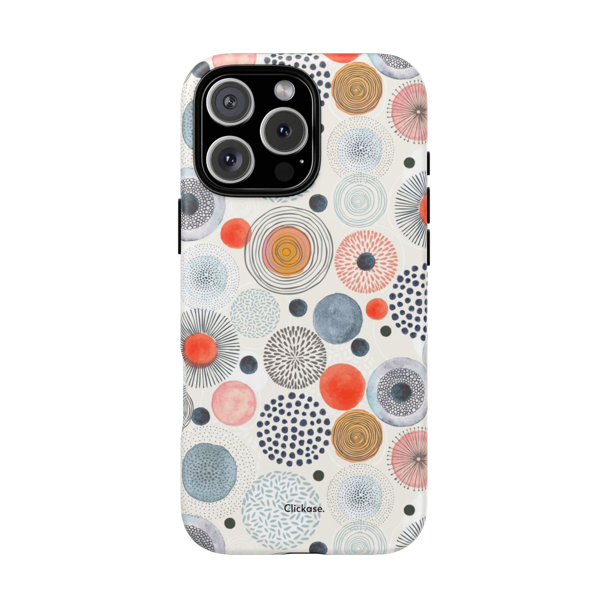 Colorful Abstract Tough Phone Case by
