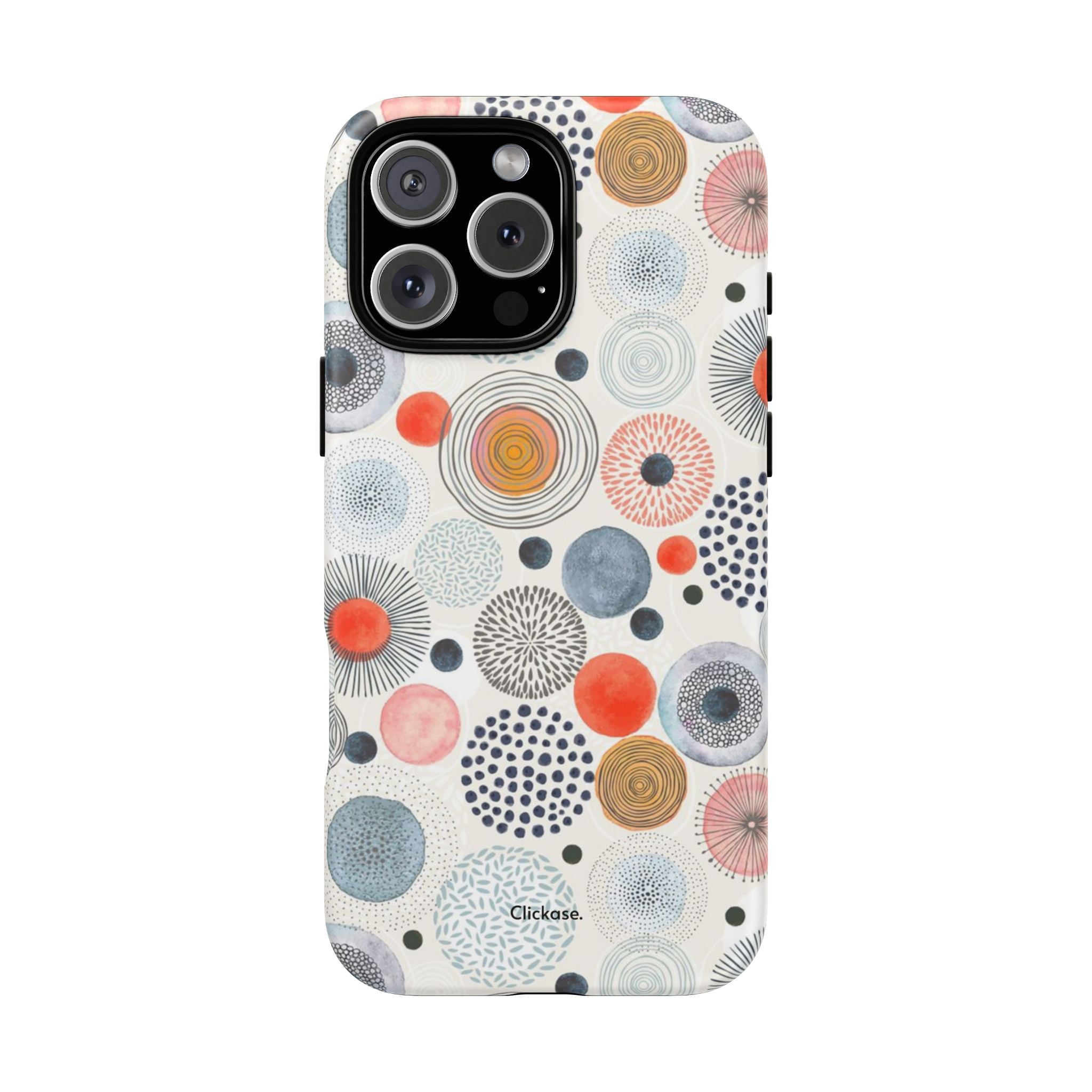 Colorful Abstract Tough Phone Case by