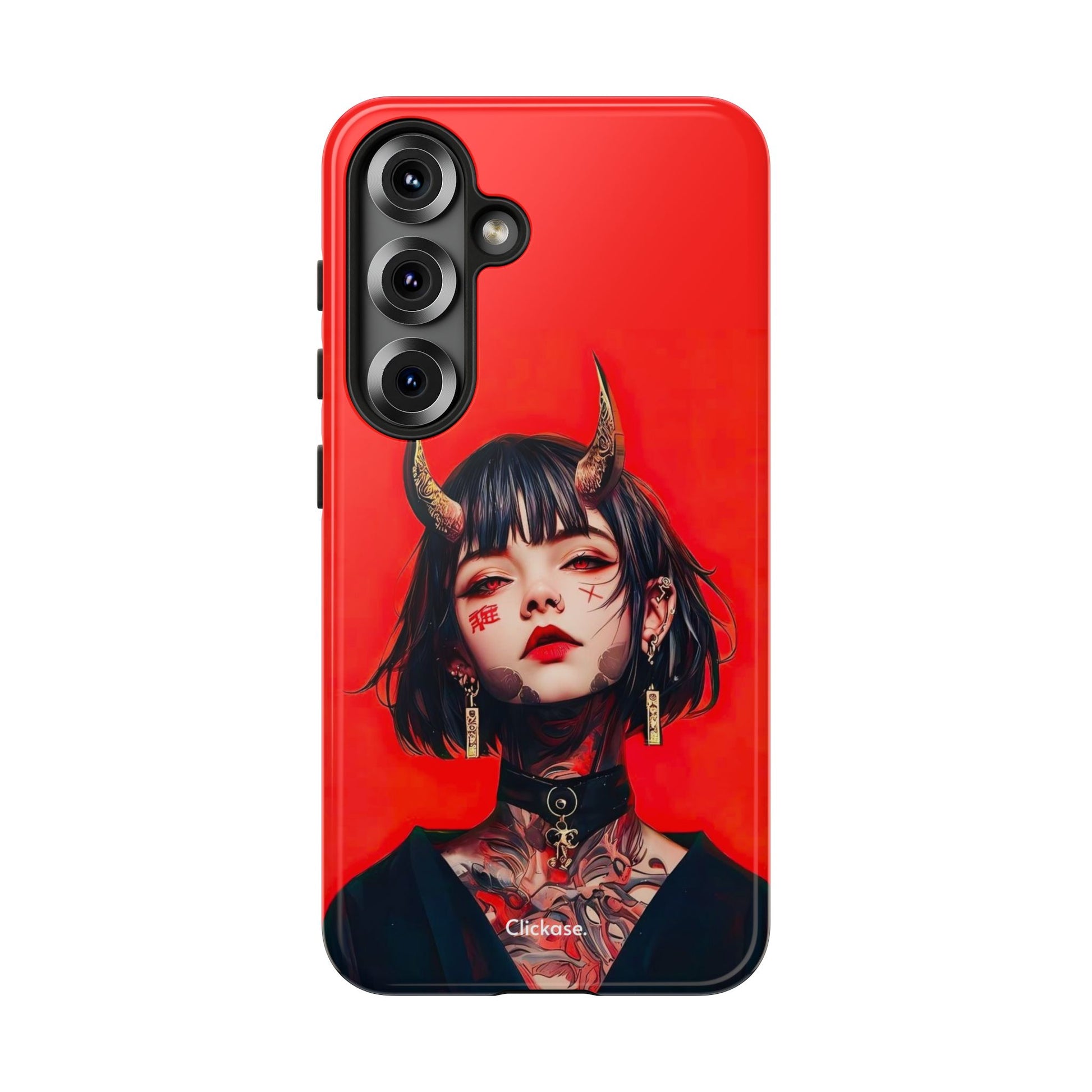 Stylish Phone Case with Edgy Design, Unique Phone Cover, Gothic Aesthetic Accessories, Trendy Cell Phone Case, Perfect Gift for Teens by