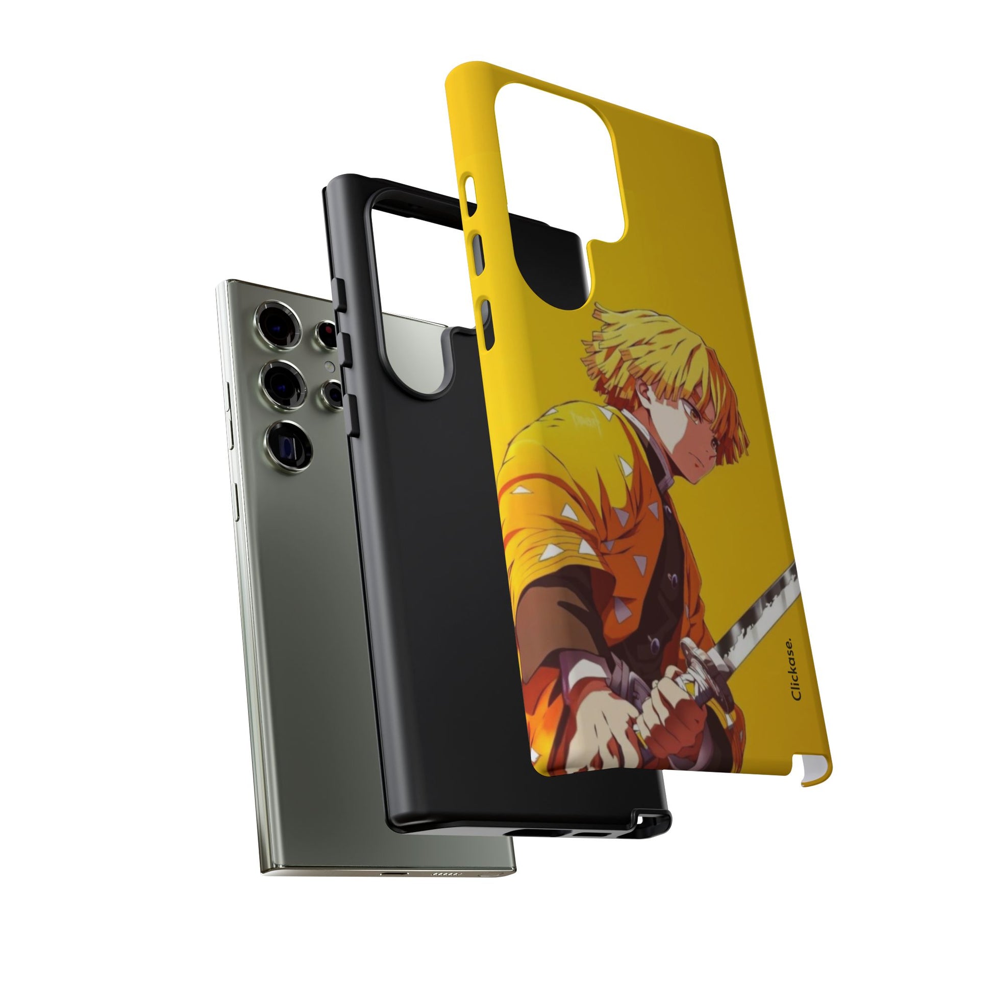 Zenitsu Agatsuma – Thunder Breathing Lightning Strike Tough Phone Case by