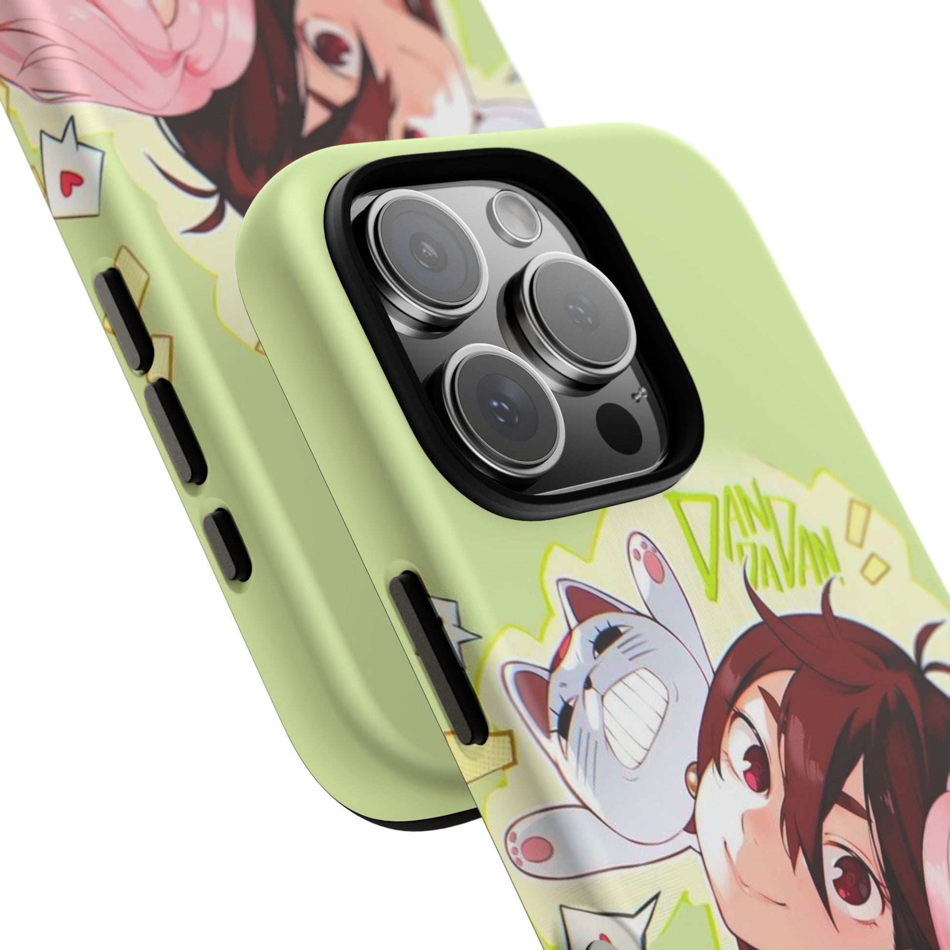 Momo & Aira - Dan Da Dan Tough Phone CasePhone CaseClickase®Momo & Aira